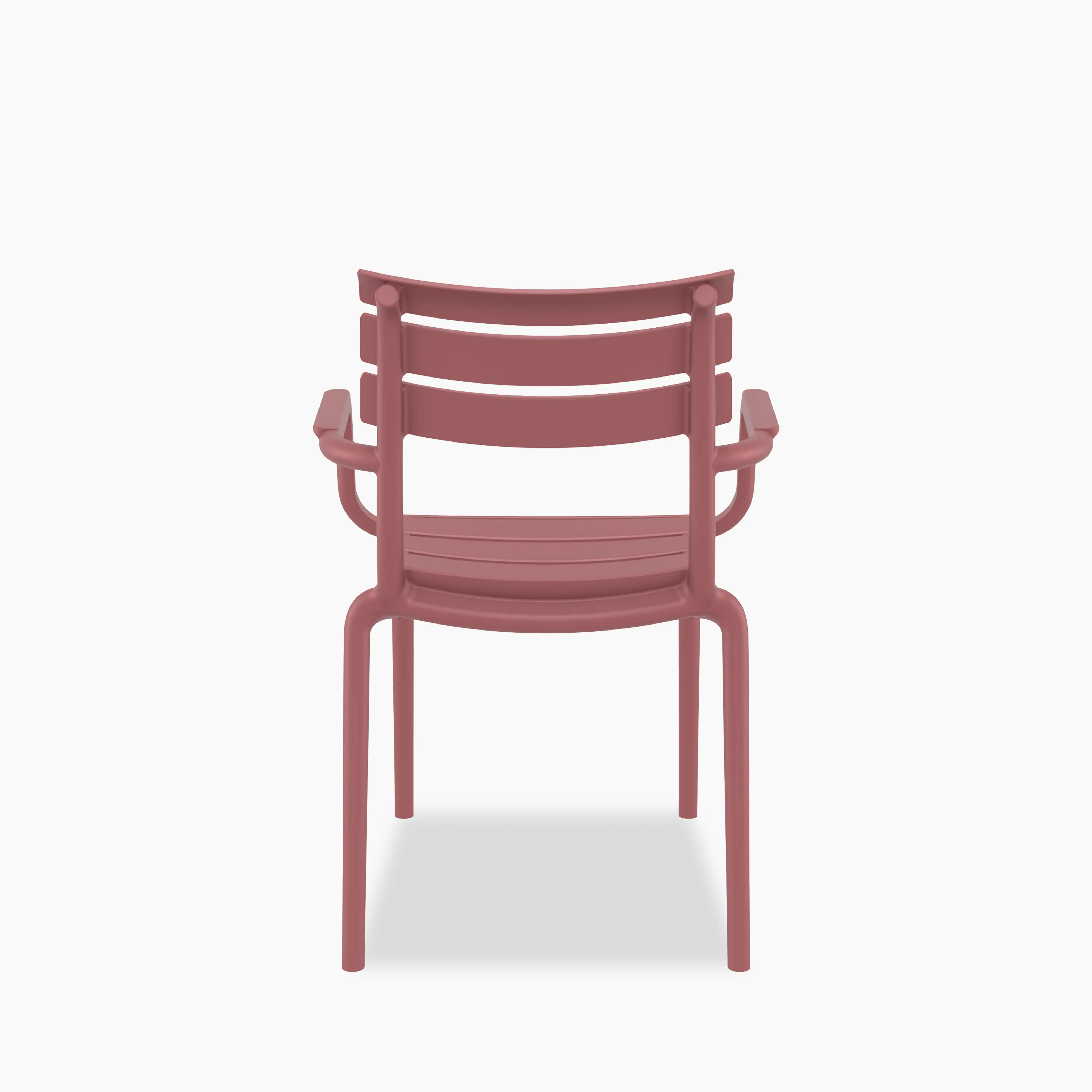 Hampton Stackable Carver Dining Chair | Marsala Pink - Image 4