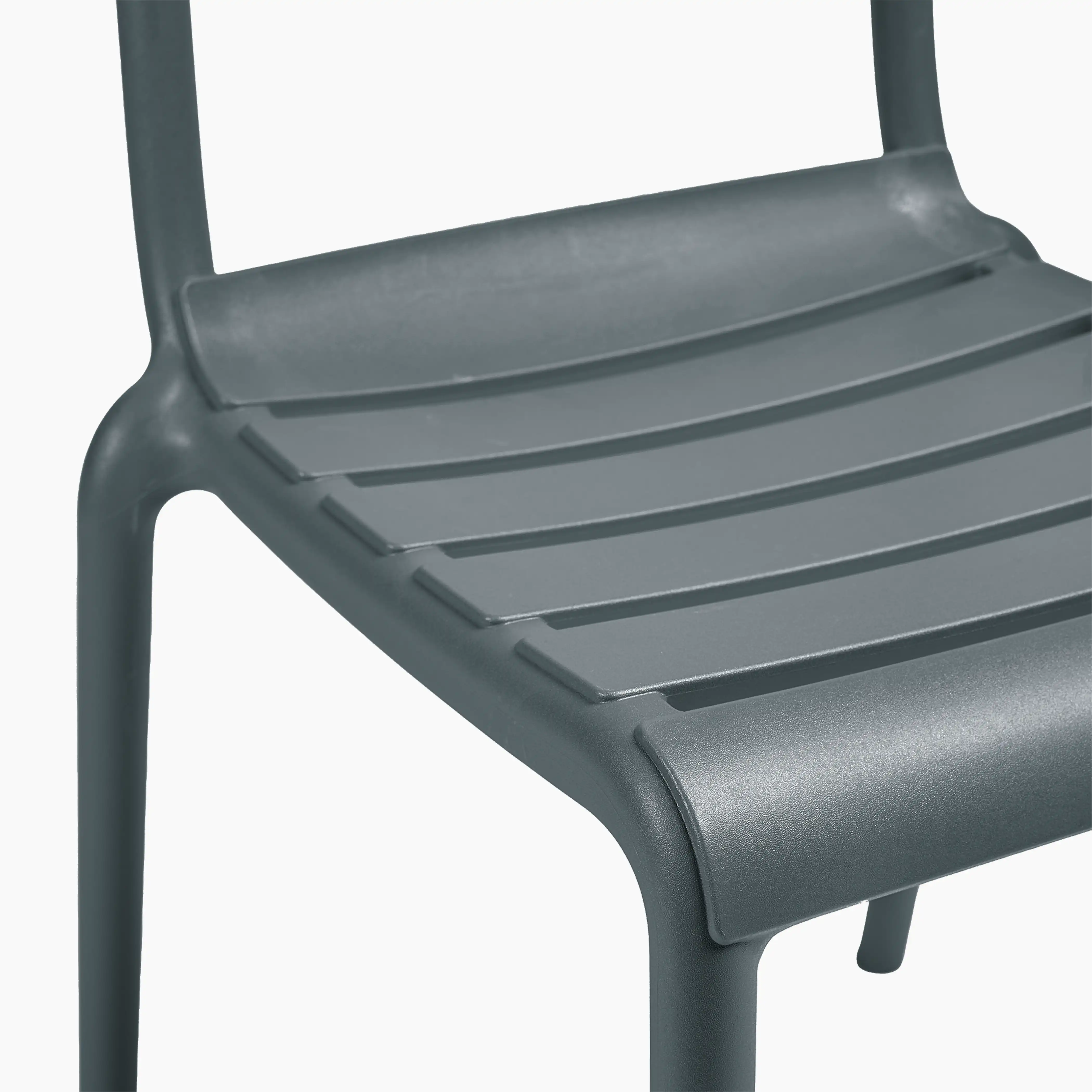 Hampton Stackable Dining Chair | Grey - Image 5