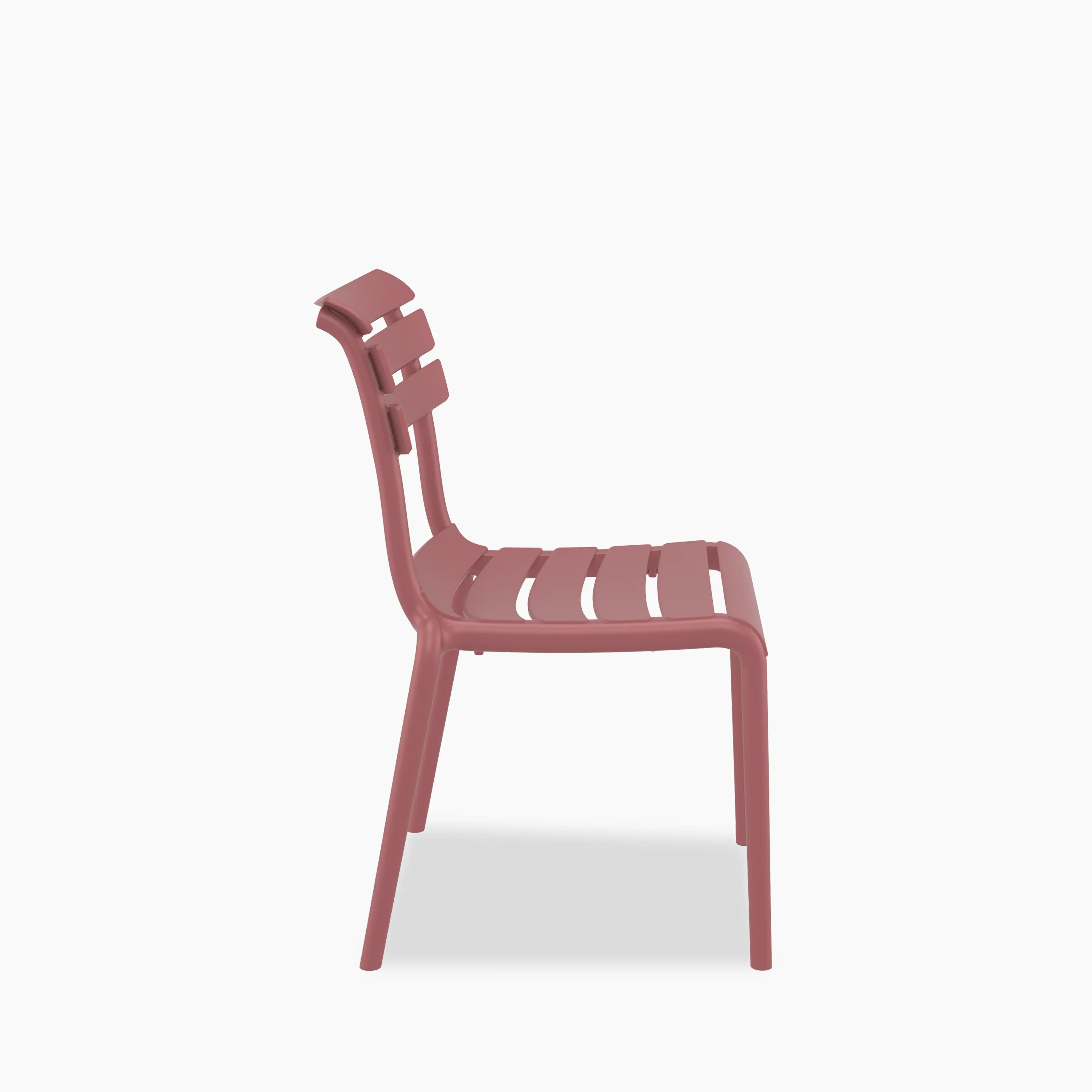 Hampton Stackable Dining Chair | Marsala Pink - Image 2