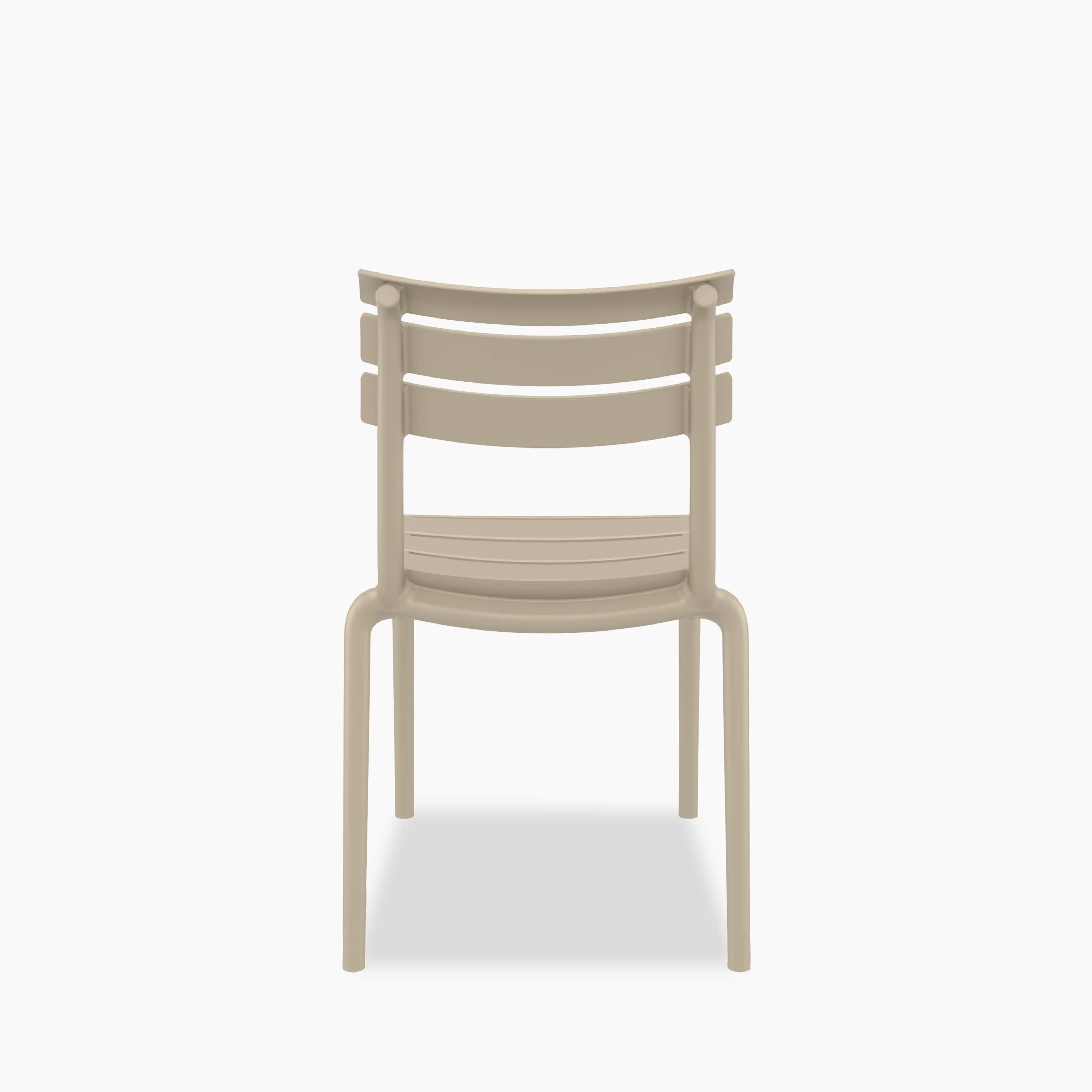 Hampton Stackable Dining Chair | Taupe - Image 3