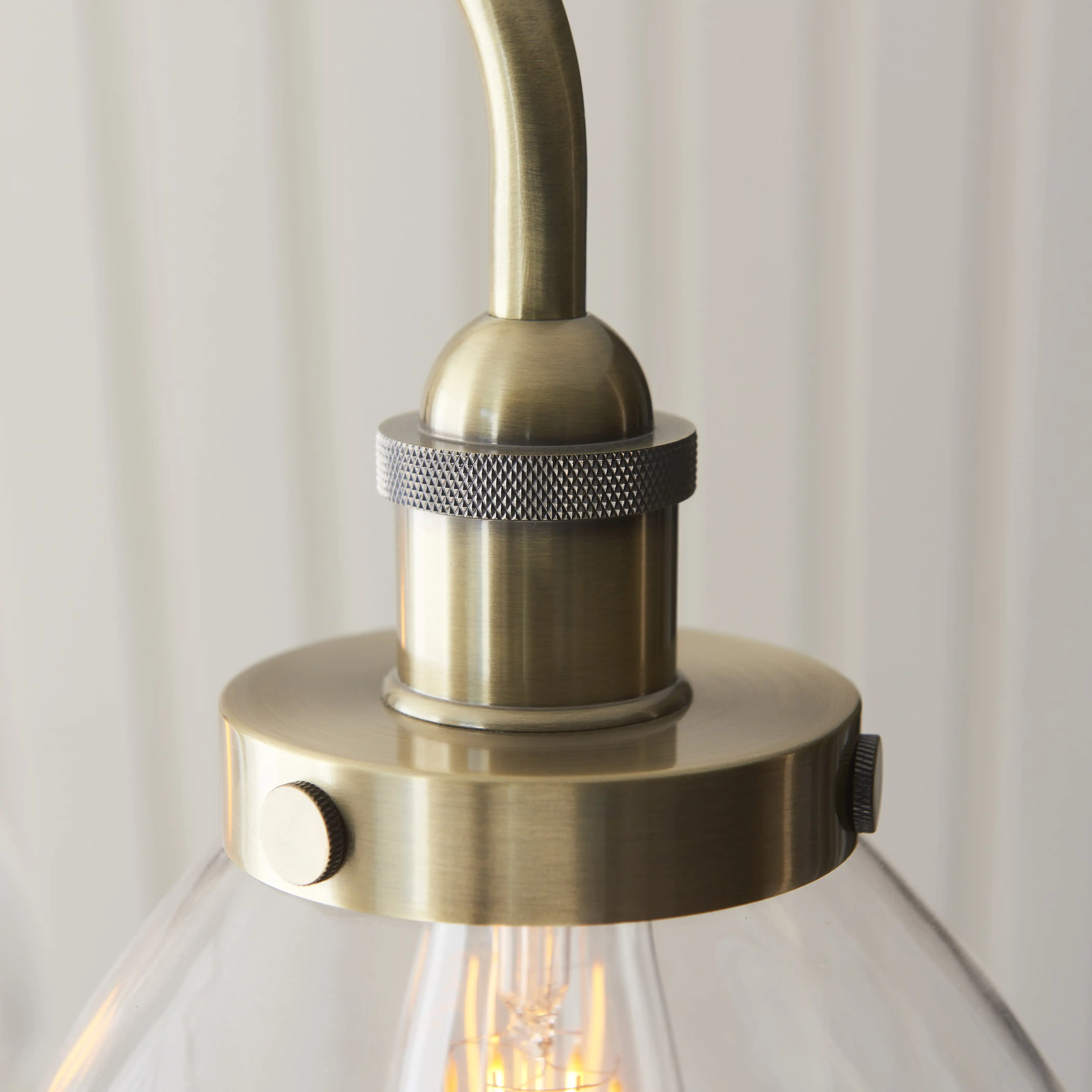 Hansen 3 Light Pendant Light | Brass - Image 4