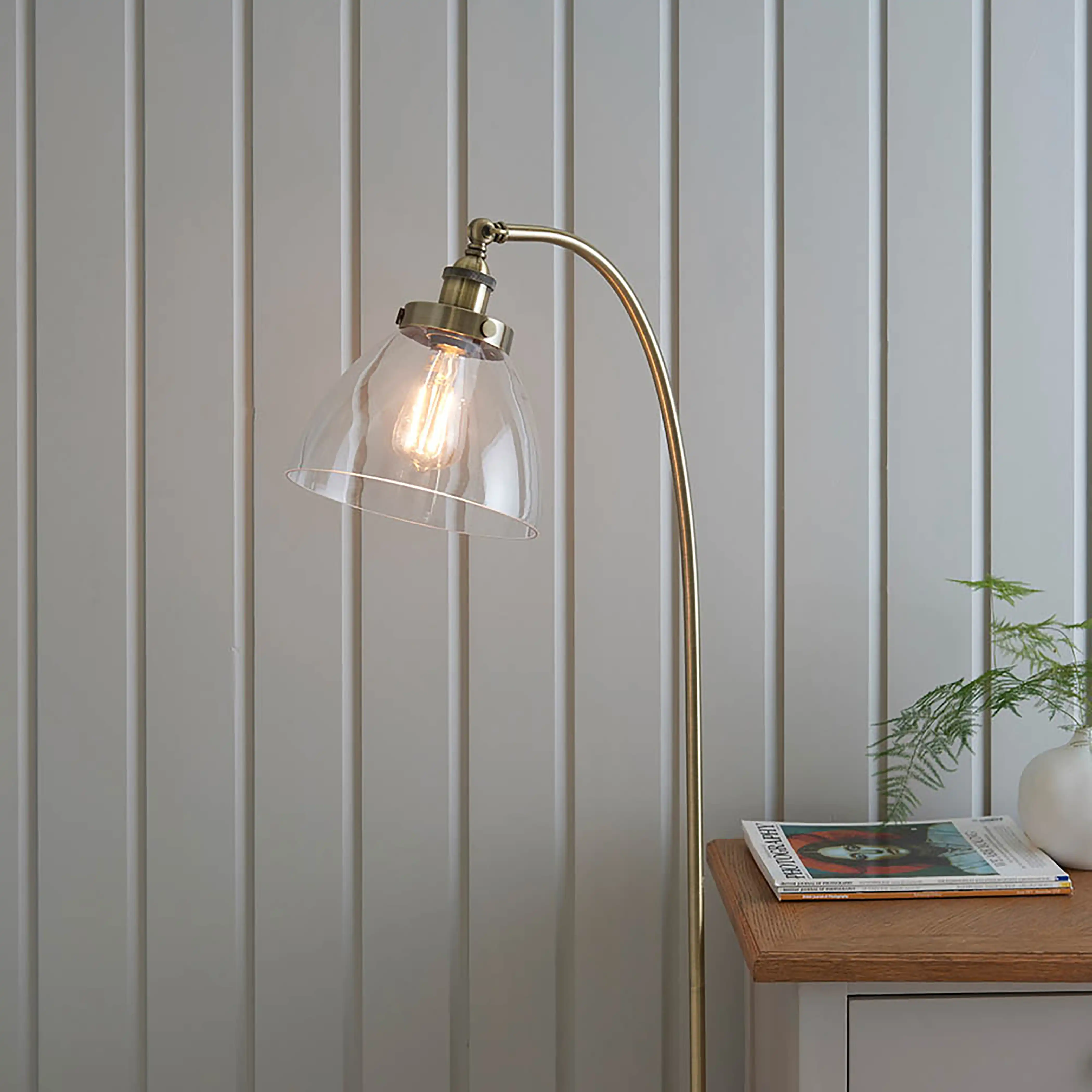 Hansen Floor Lamp | Brass - Image 3