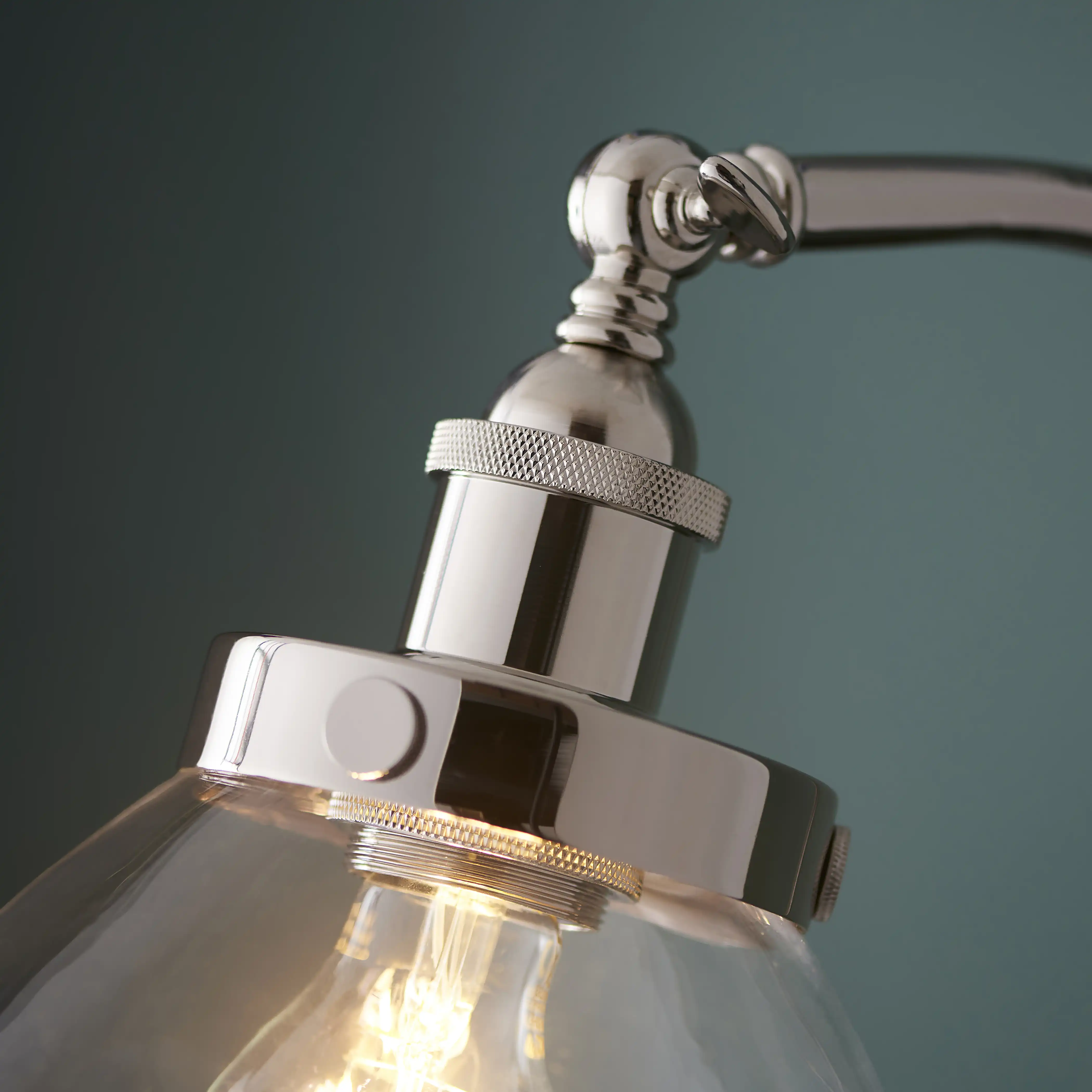 Hansen Floor Lamp | Nickel - Image 3