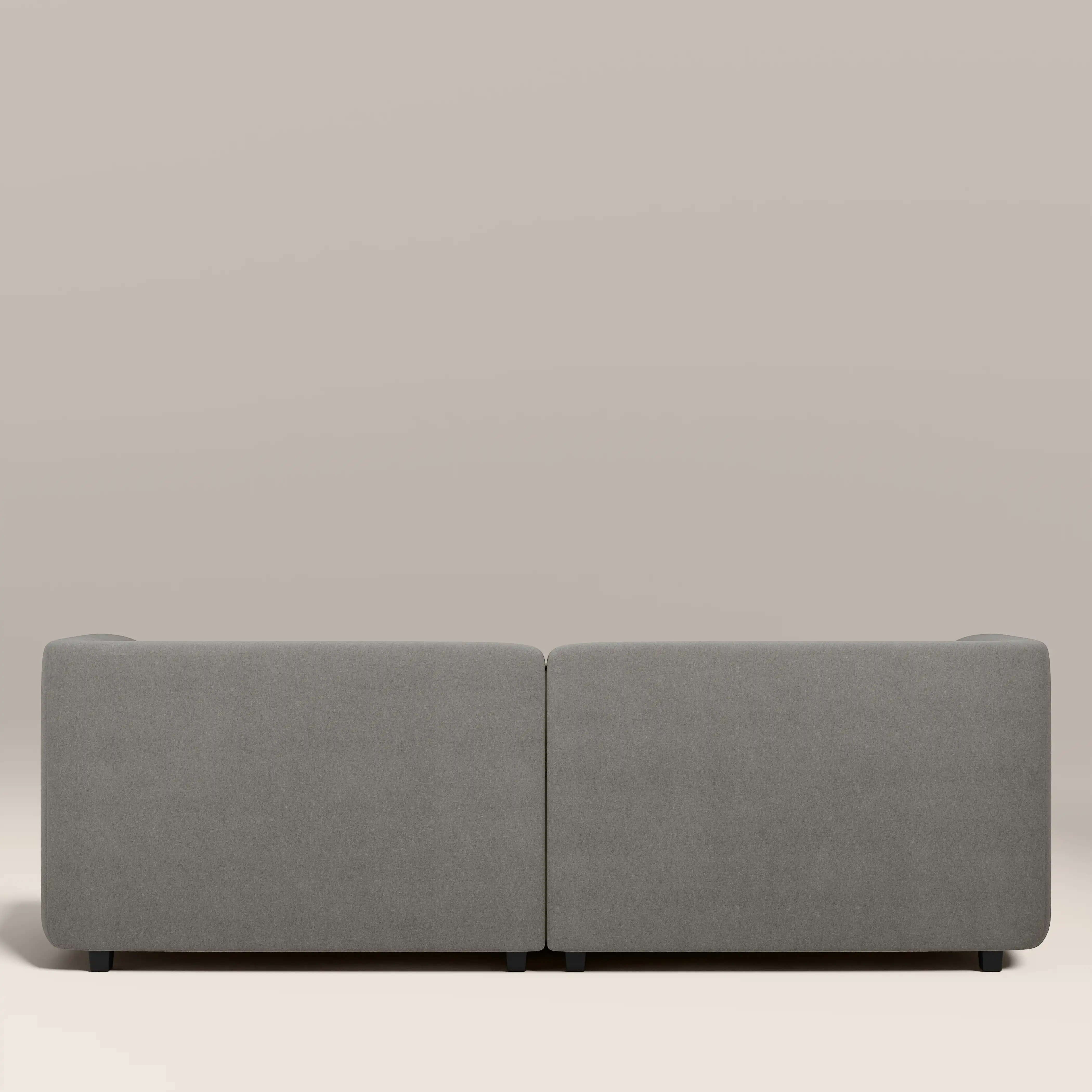 Harley 3 Seater Sofa | Pebble Grey Fabric - Image 5