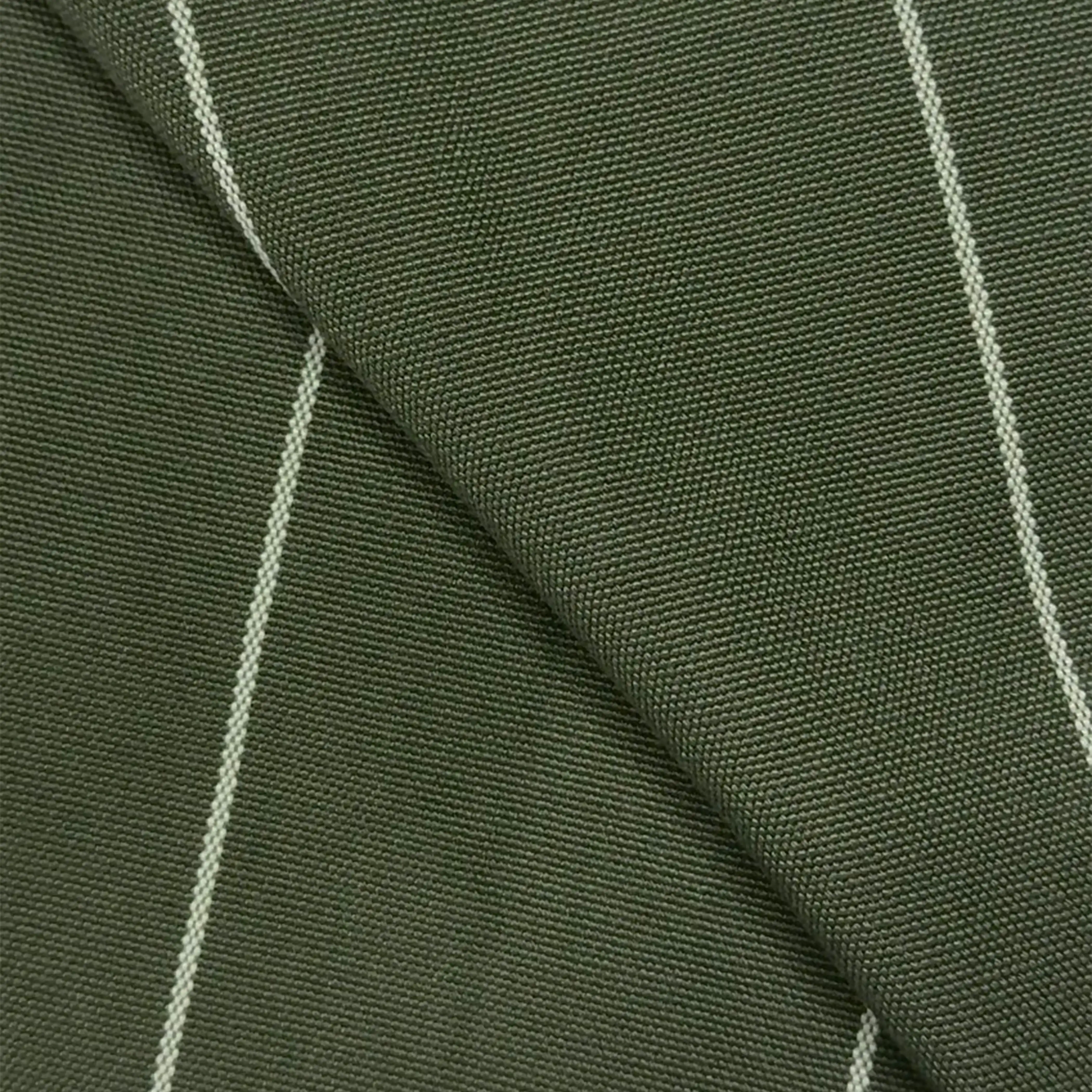 Harris Garden Armchair Set | Moss Green Stripe & Moss Green - Image 3
