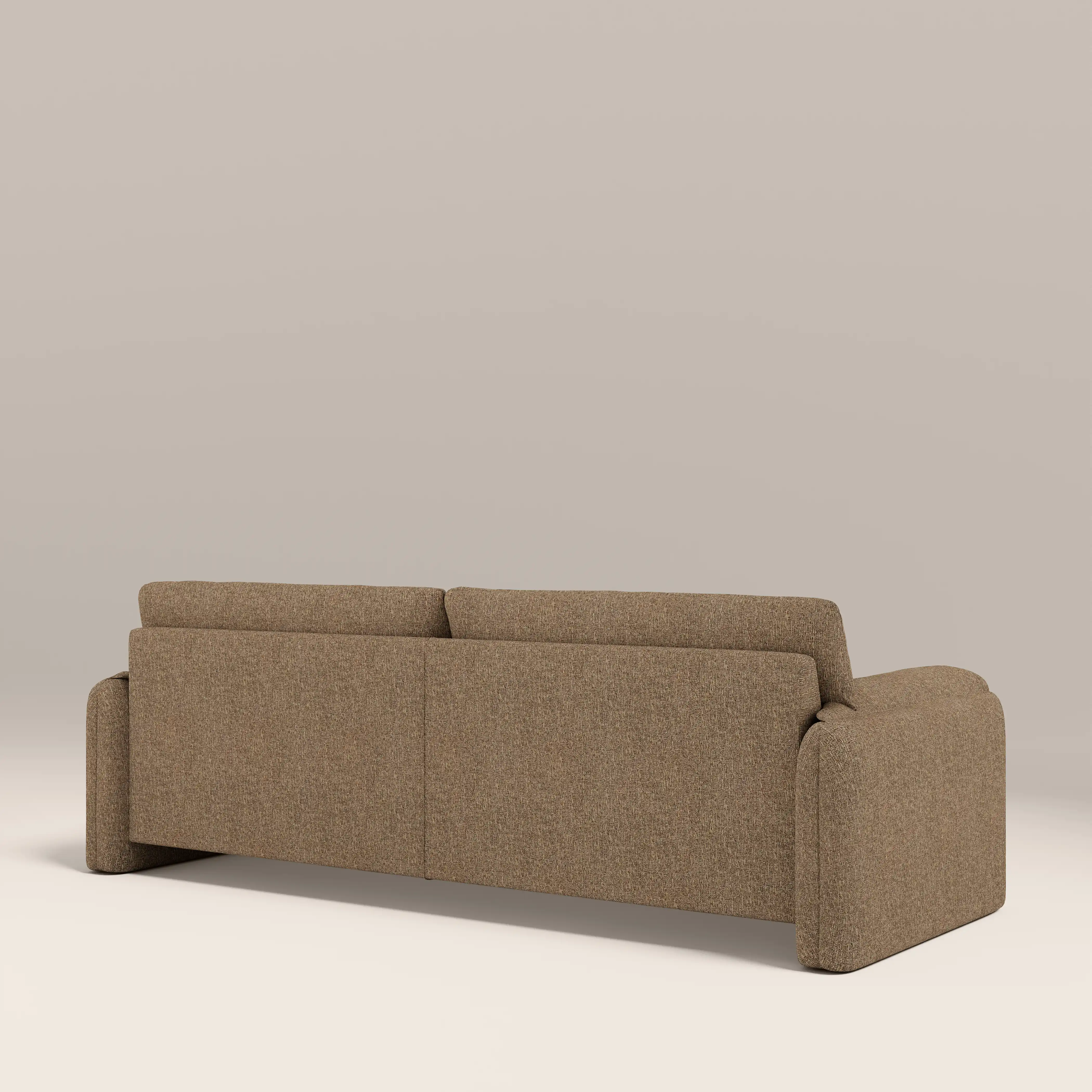 Haven 3 Seater Sofa | Speckled Cappuccino Boucle - Image 5