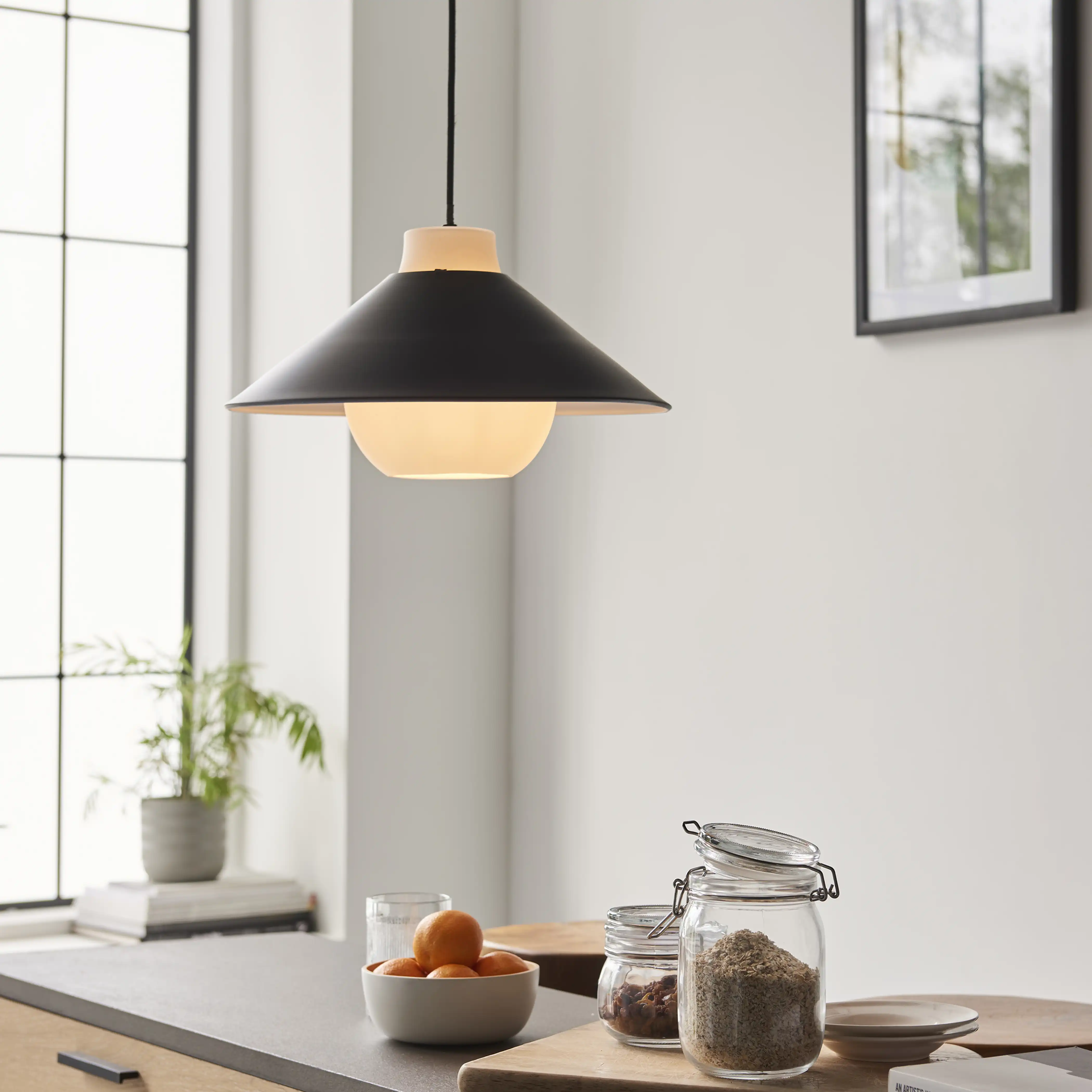 Helmdale Pendant Light | Matte Black - Image 2