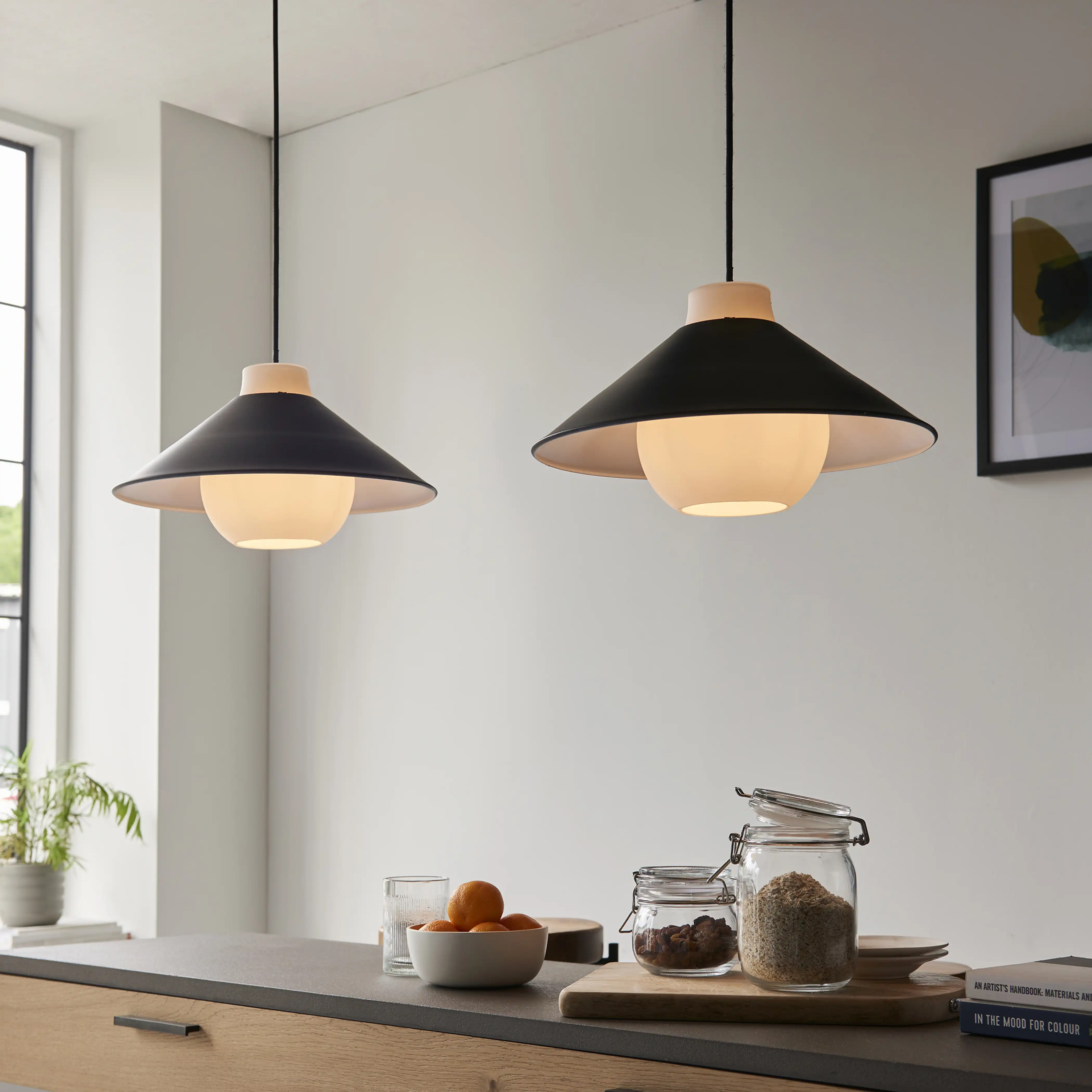 Helmdale Pendant Light | Matte Black - Image 3