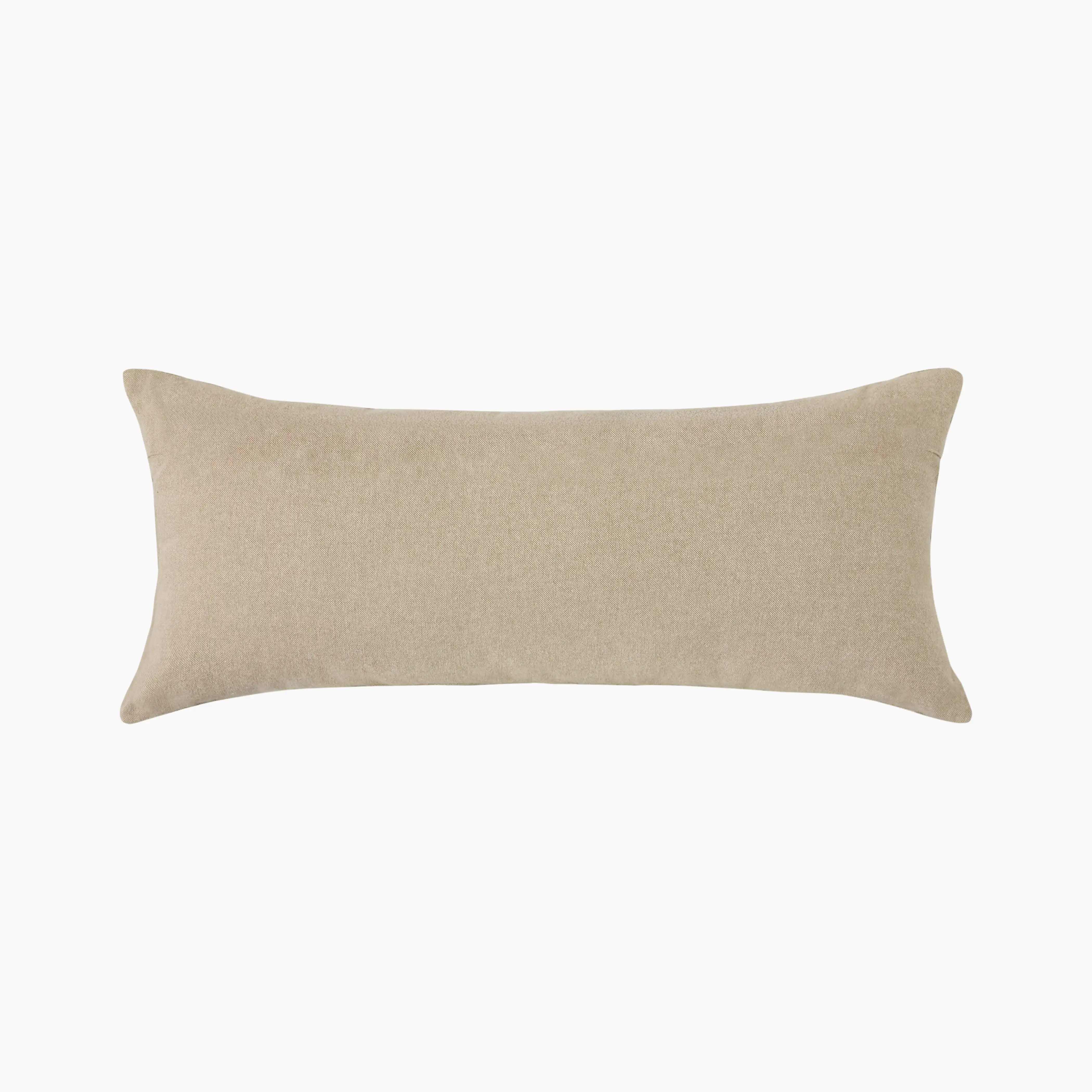 HKliving Patchwork Linen Cushion | Natural - Image 2