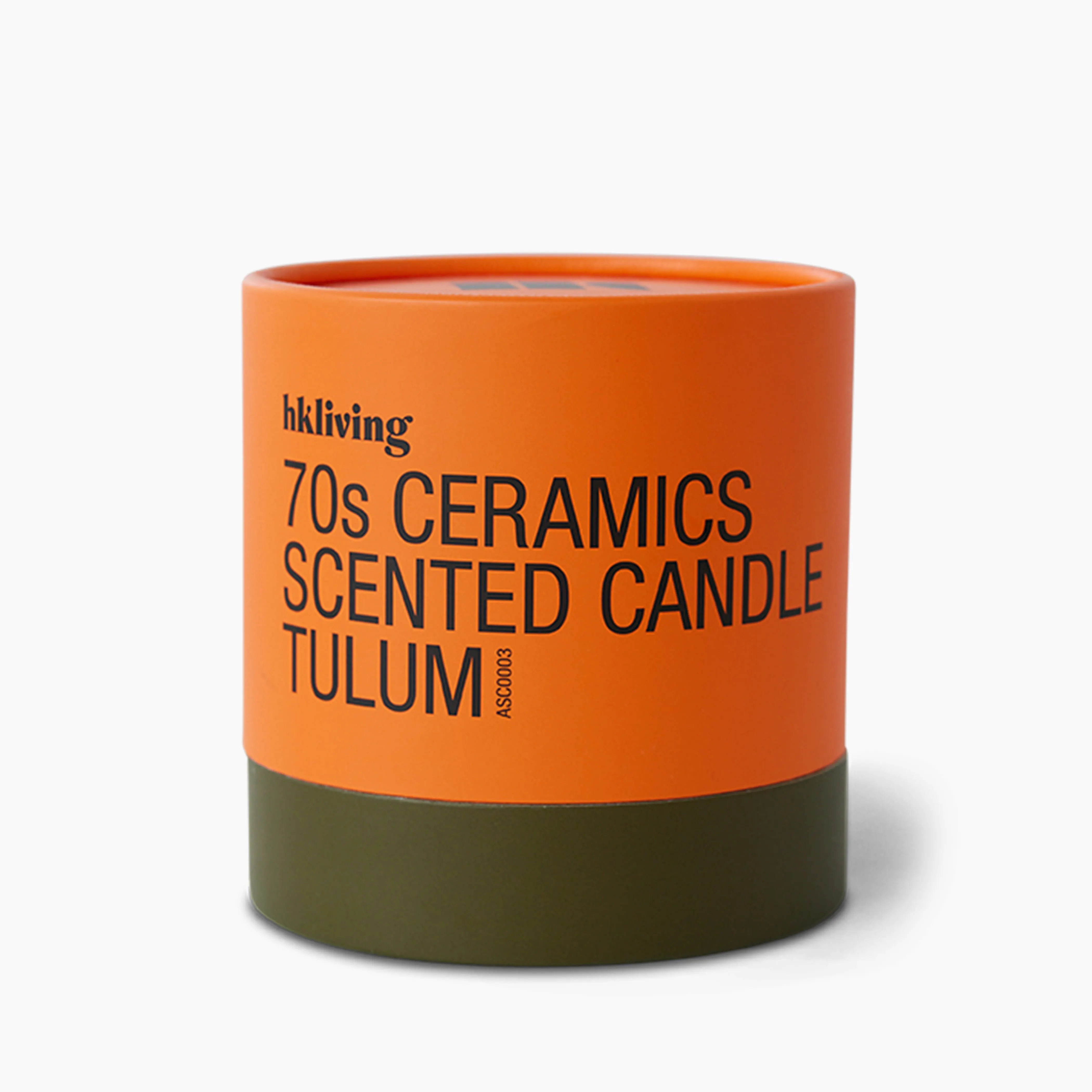 HKliving 70s Ceramics Scented Candle | Tulum - Image 4