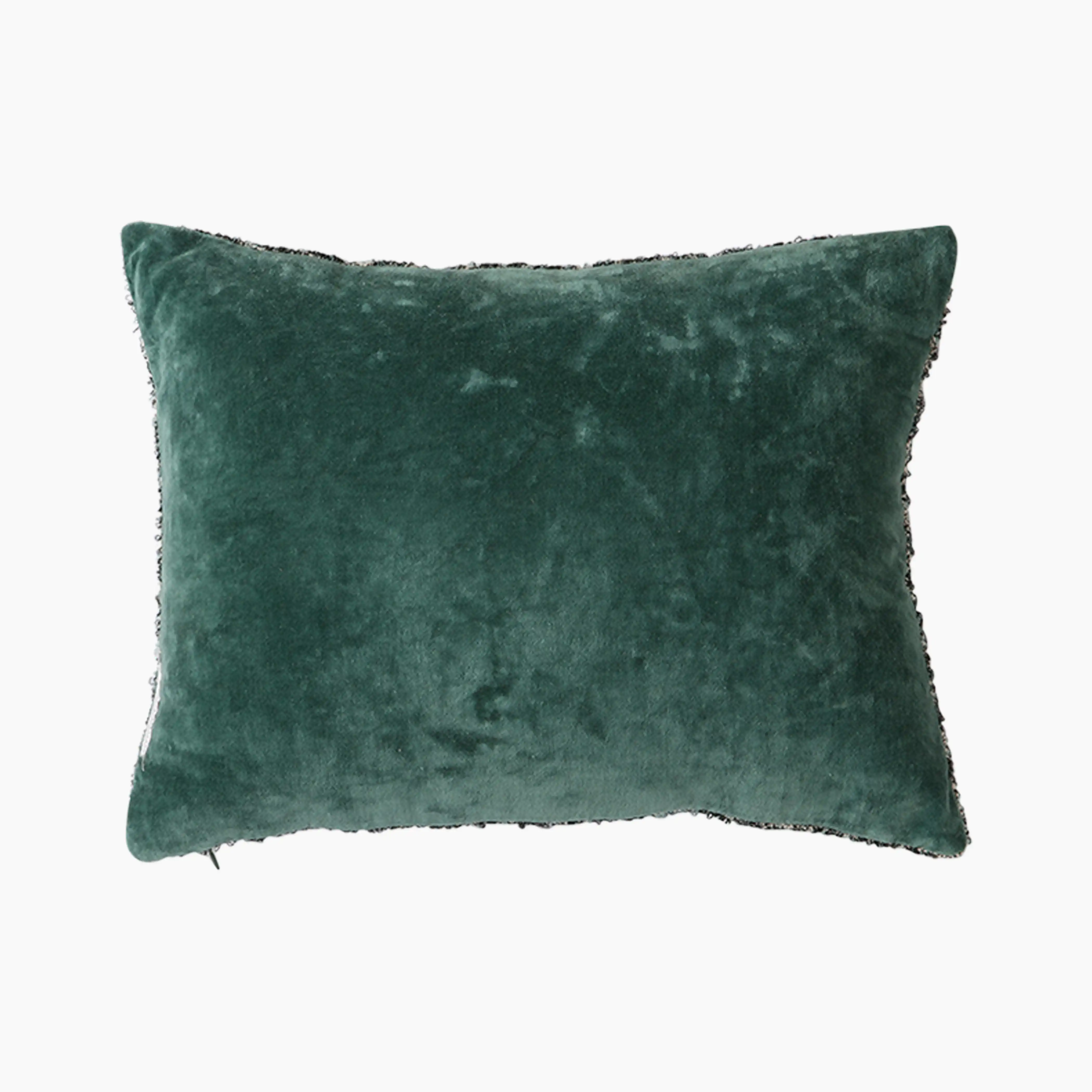 HKliving Doris Rectangle Jacquard Weave Cushion | ZigZag - Image 3