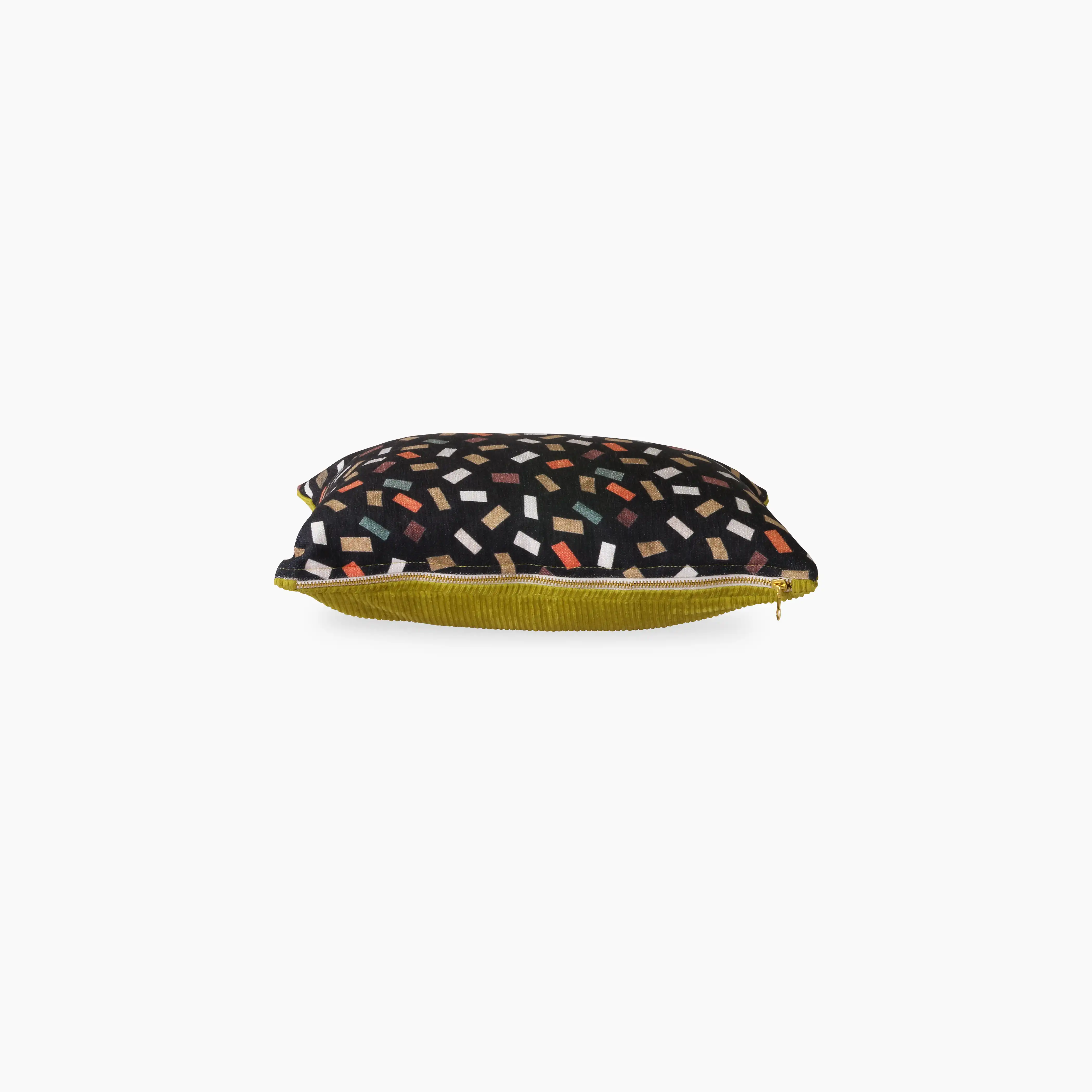 HKliving Printed Rectangle Levin Cushion | Multicolour - Image 3