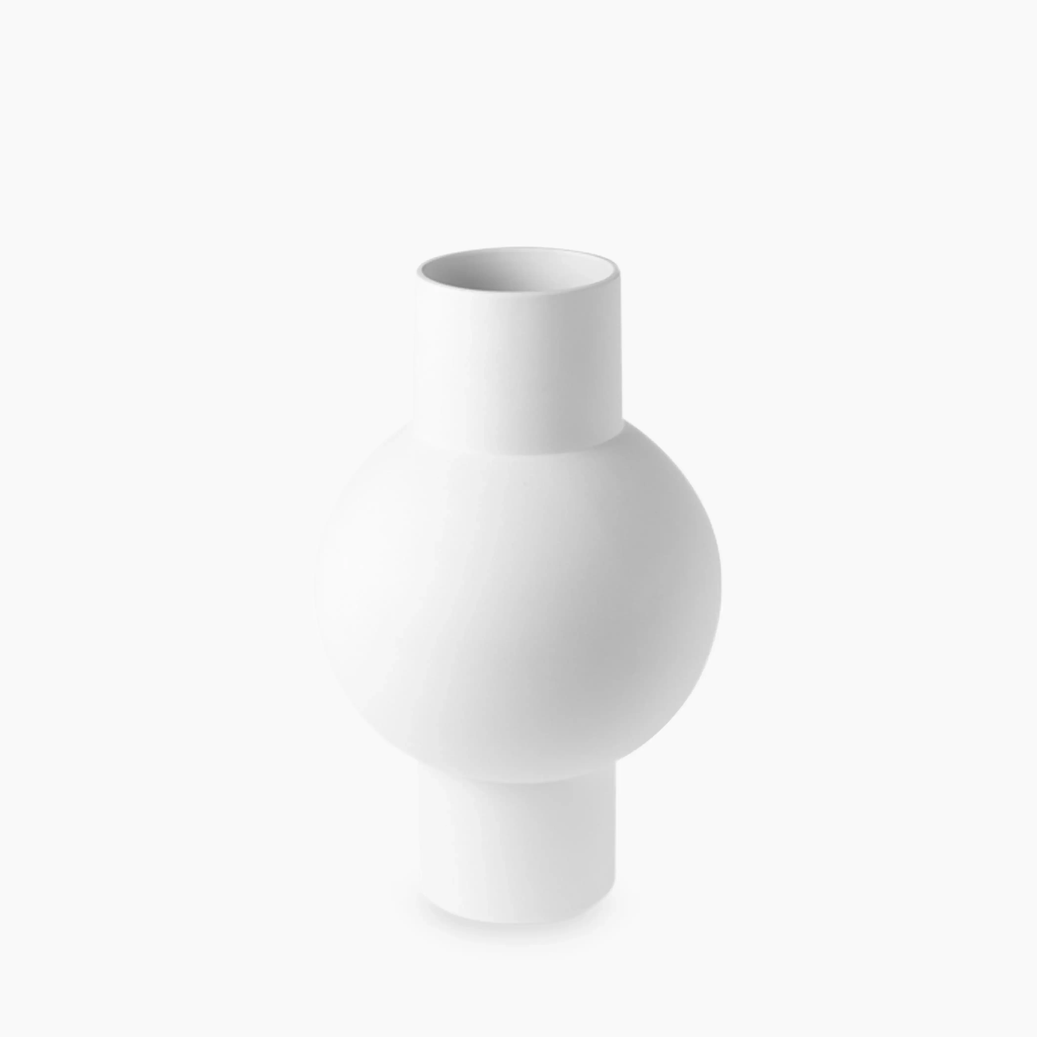 HKliving Matt Vase | White - Image 4