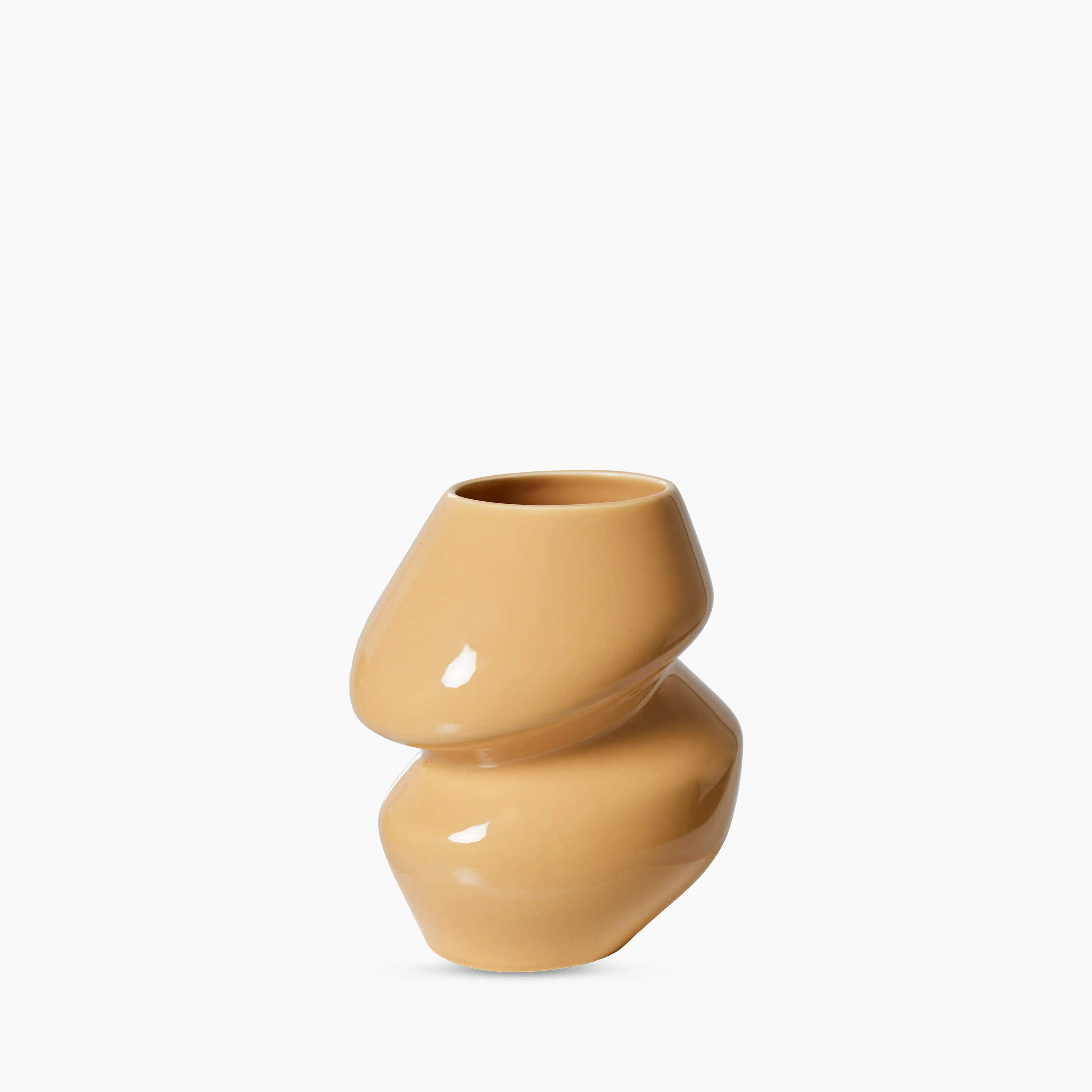 HKliving Stone Vase | Cappuccino - Image 6