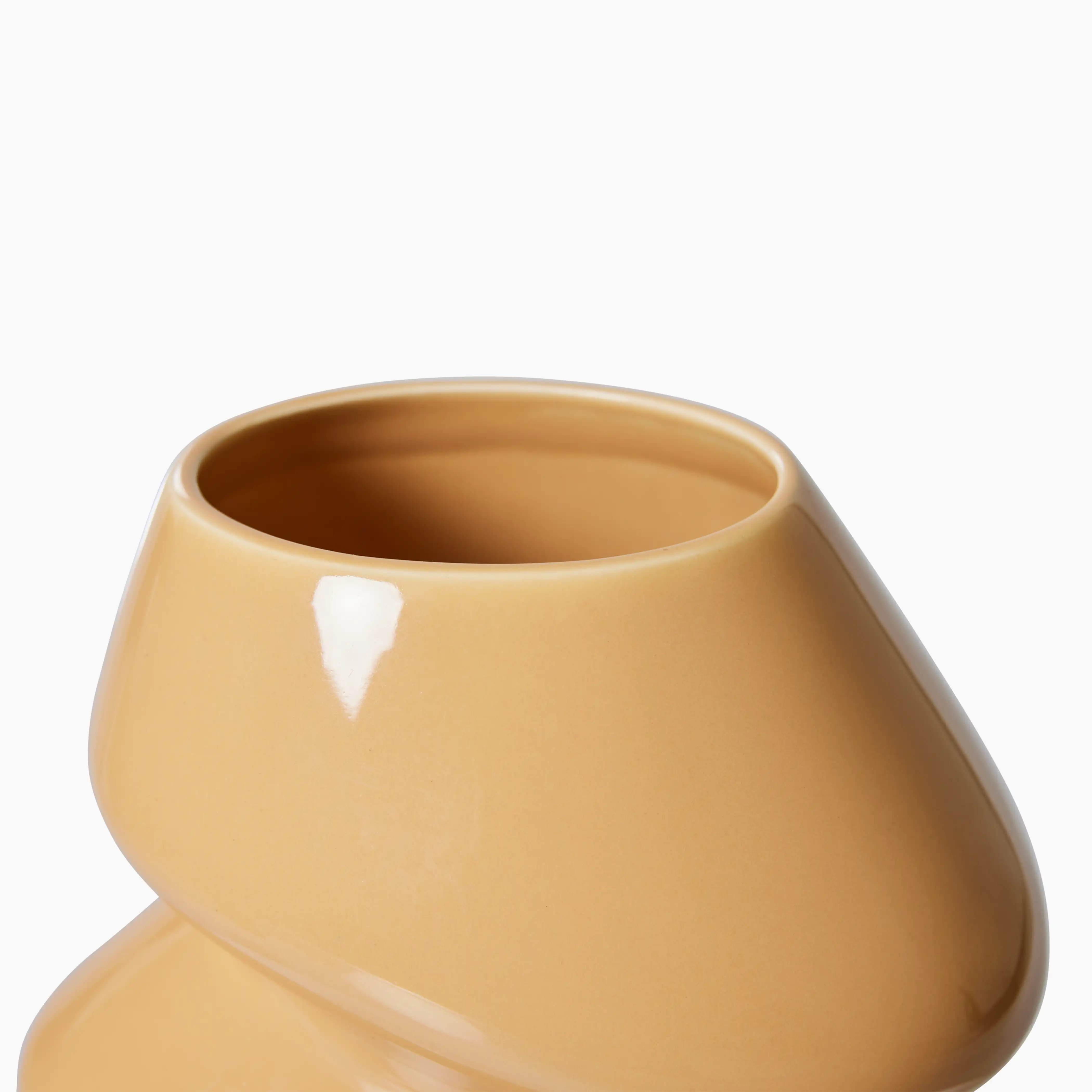 HKliving Stone Vase | Cappuccino - Image 7