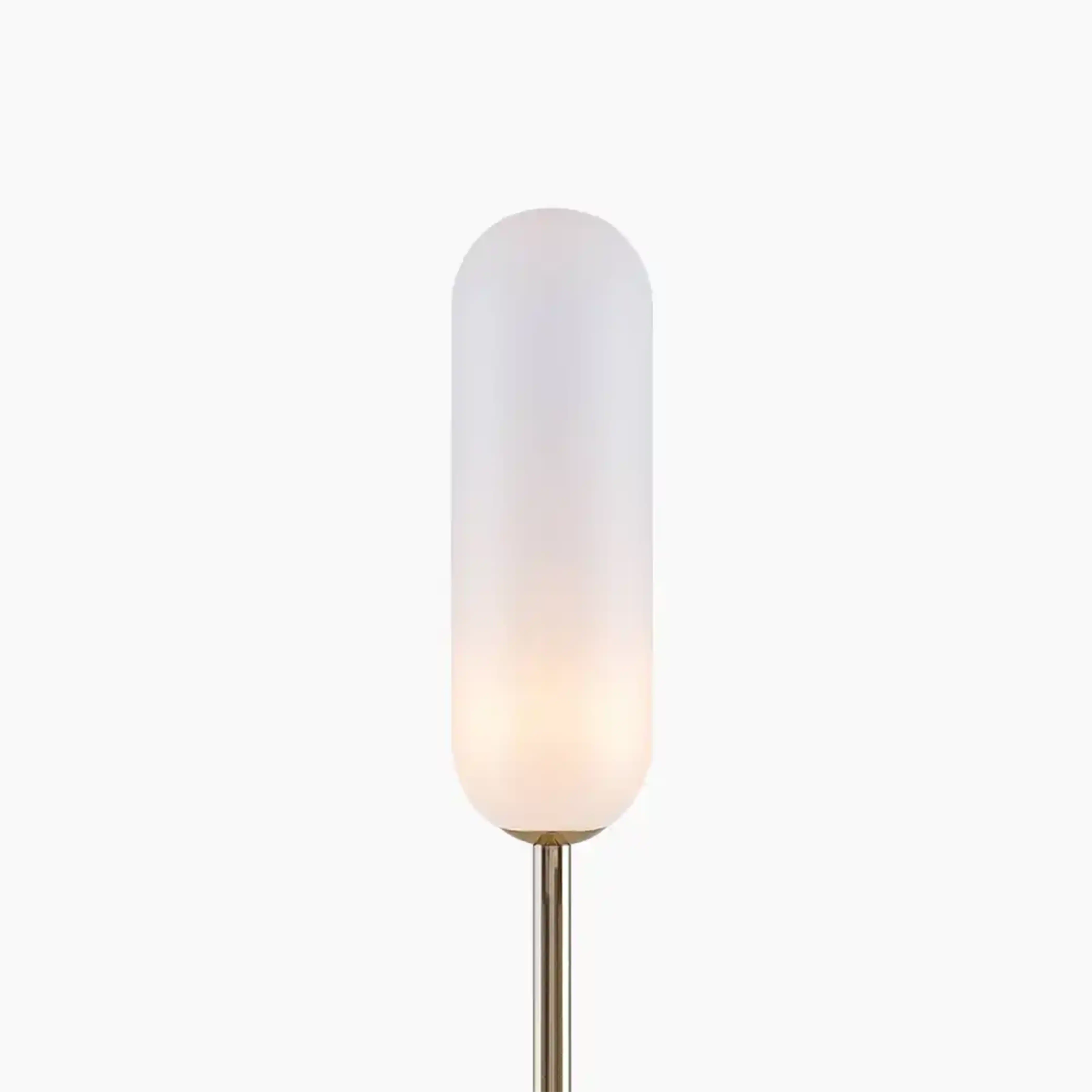 houseof 2 Light Curve Floor Lamp | Olive Green Marble - Image 10