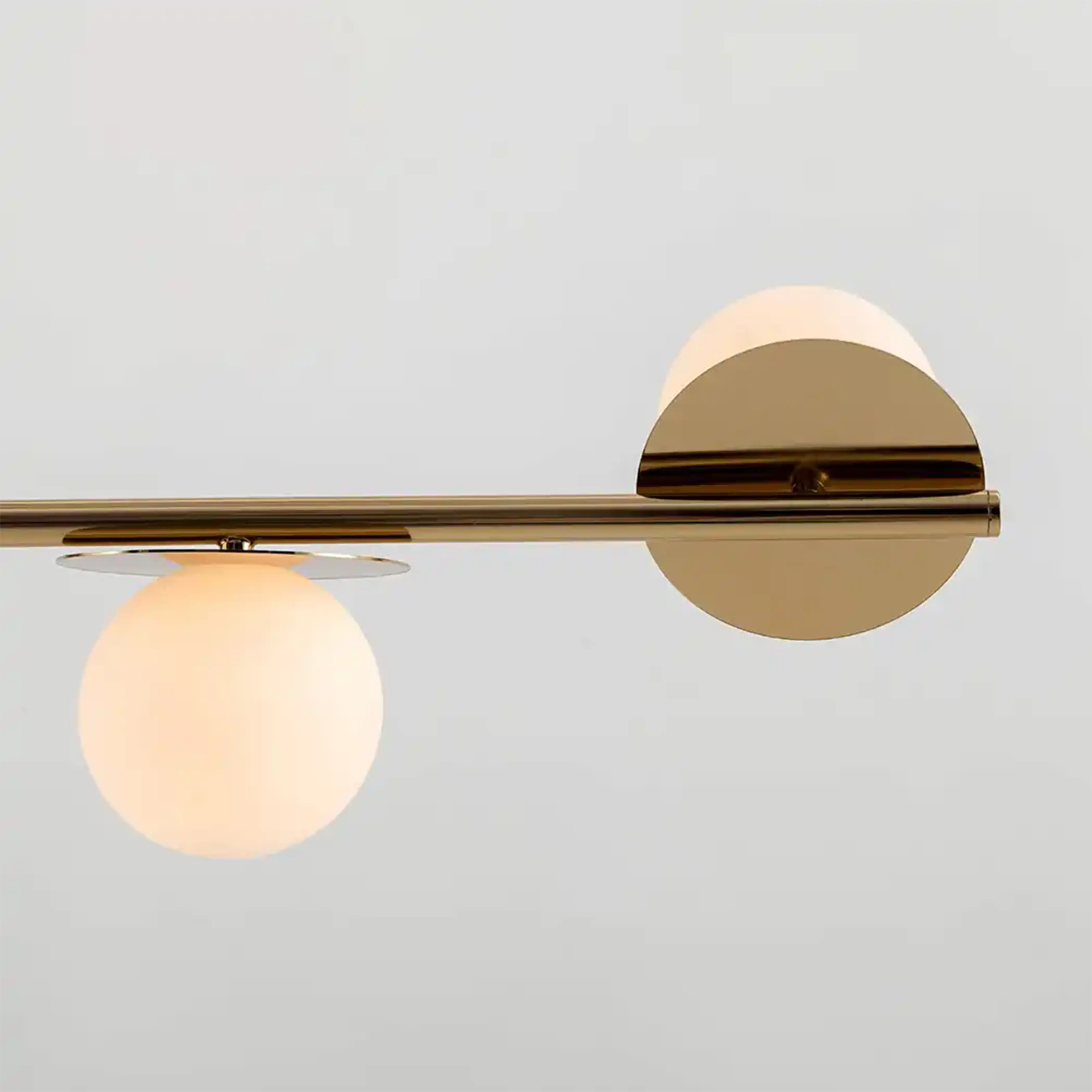 houseof 4 Plate Pendant Light | Brass - Image 8
