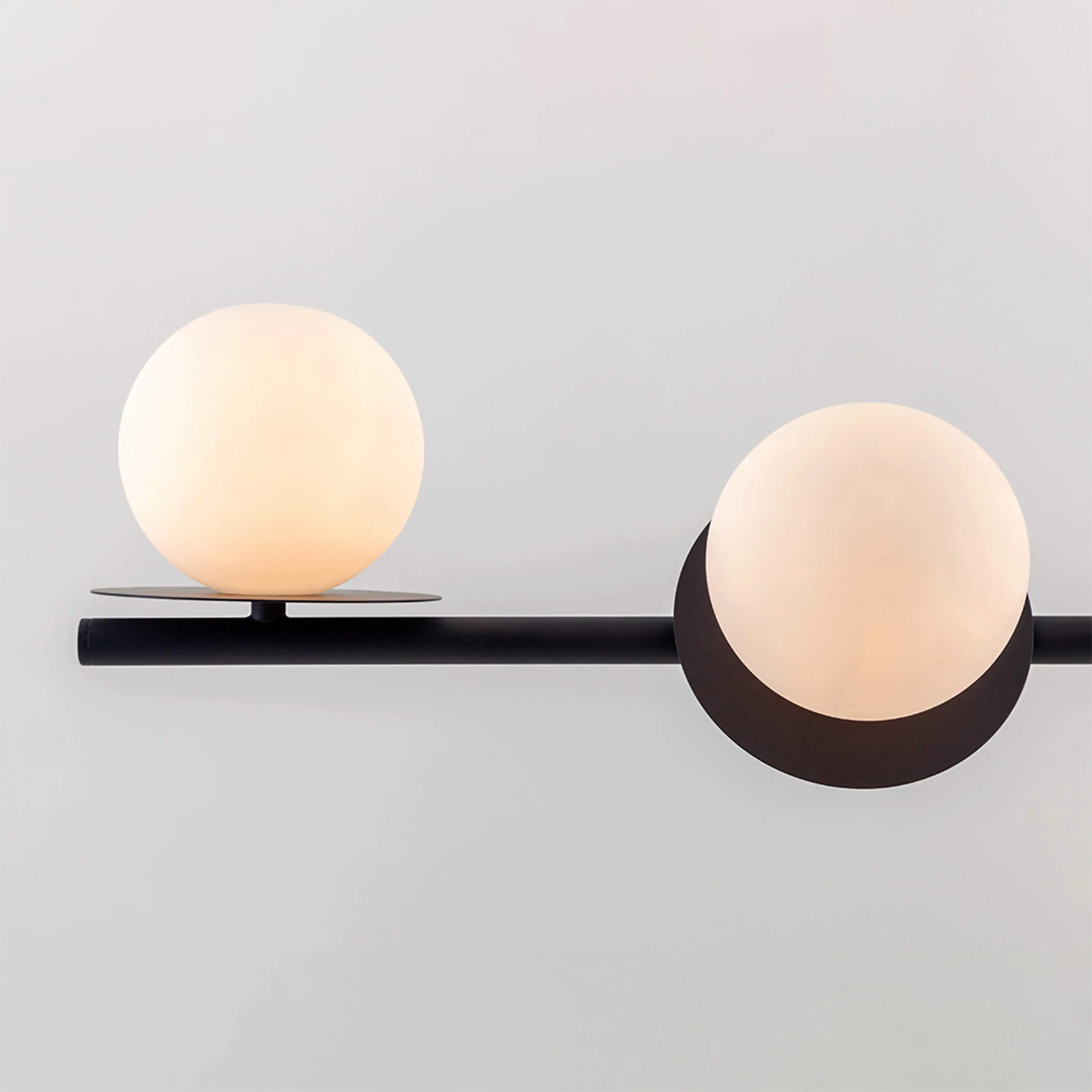 houseof 4 Plate Pendant Light | Charcoal - Image 5