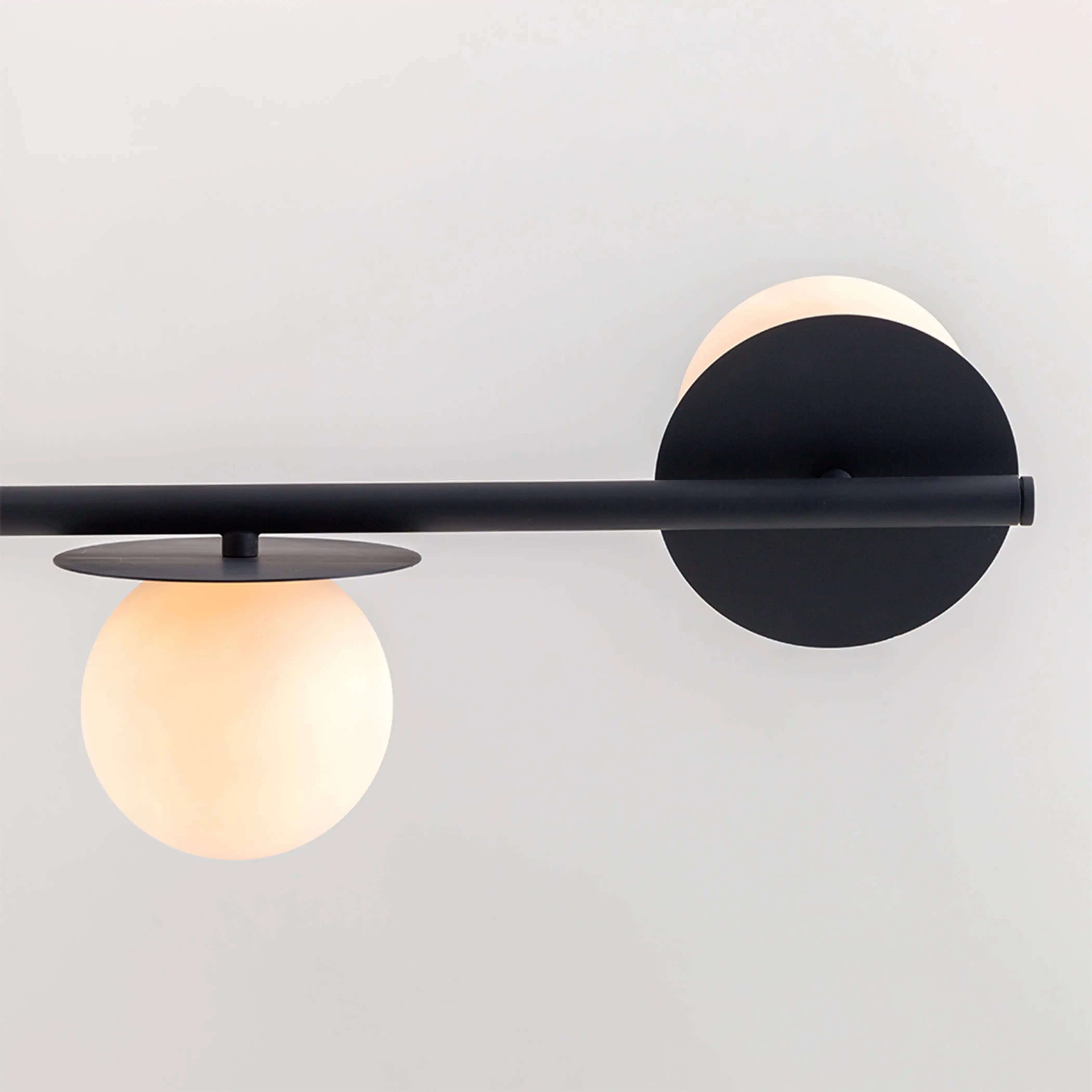 houseof 4 Plate Pendant Light | Charcoal - Image 6