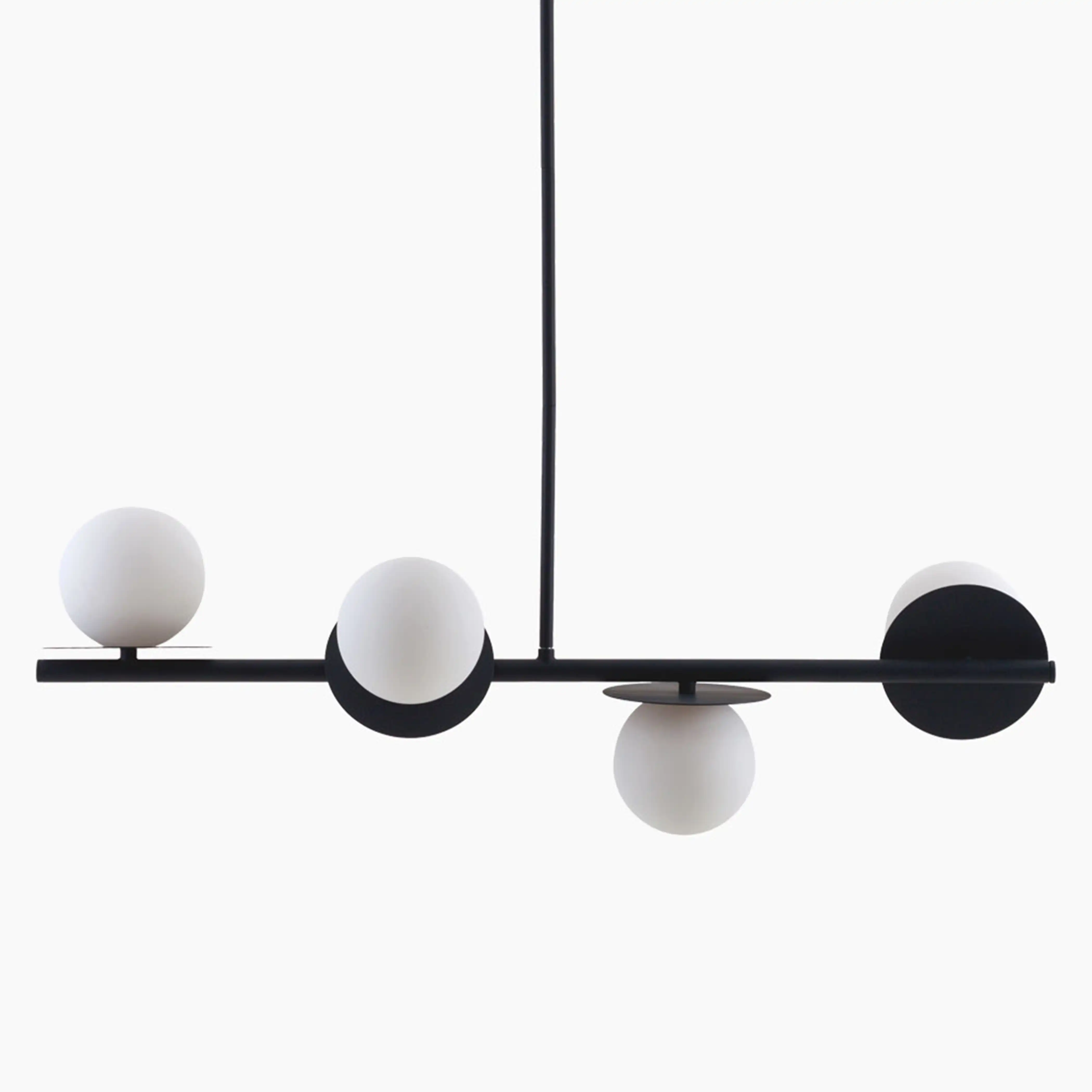 houseof 4 Plate Pendant Light | Charcoal - Image 9