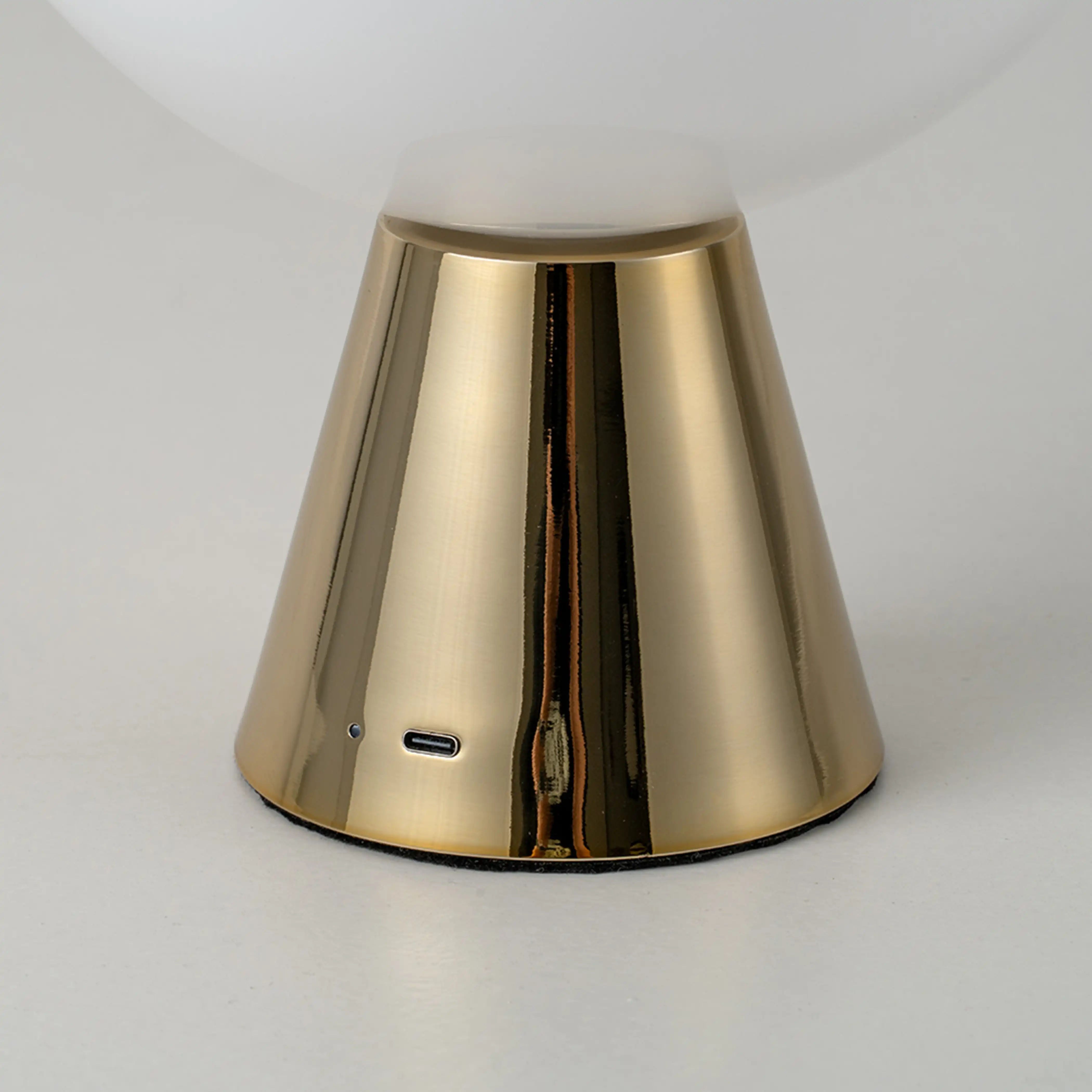 houseof Bowl Cordless Table Lamp | Brass - Image 6