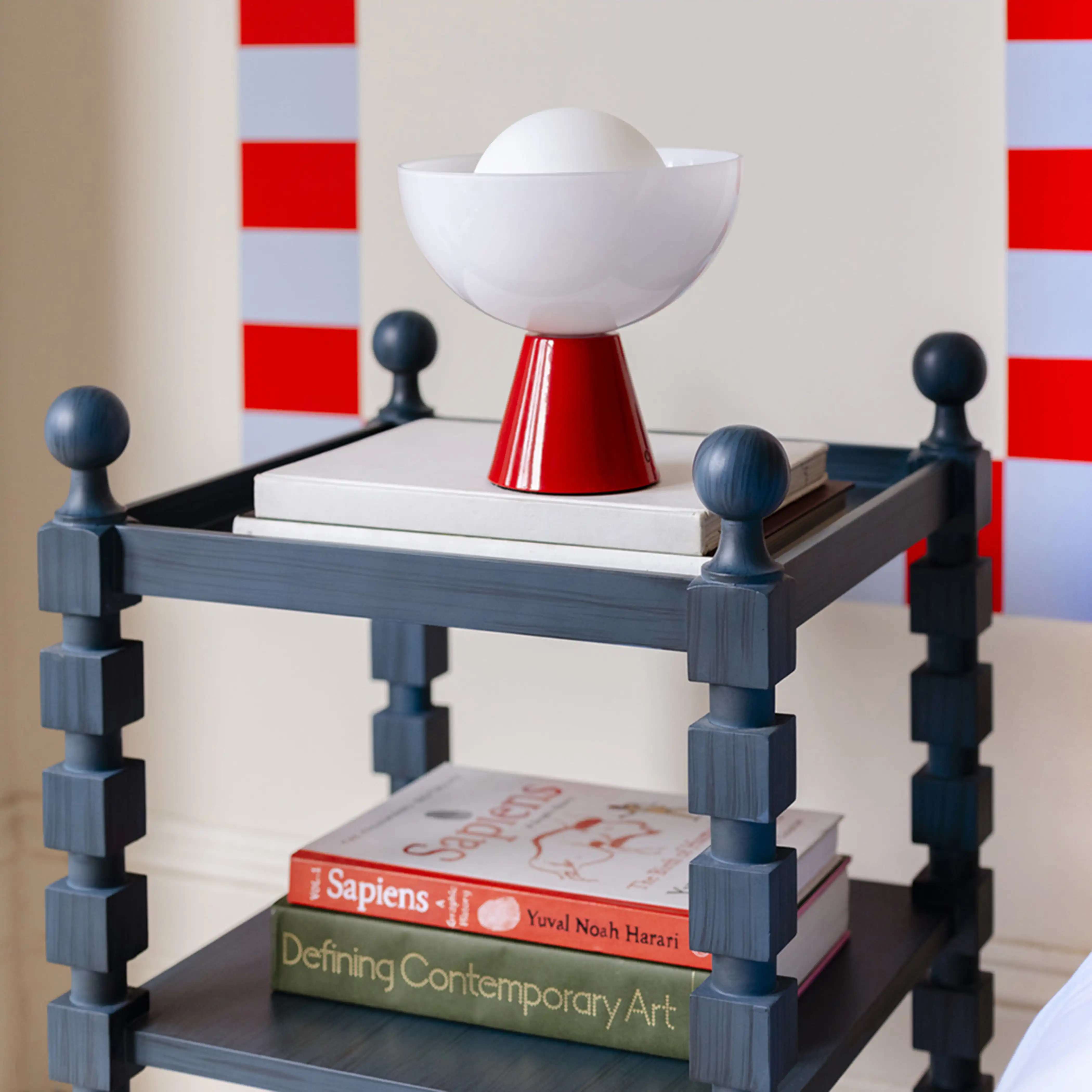 houseof Bowl Cordless Table Lamp | Jam Red - Image 11