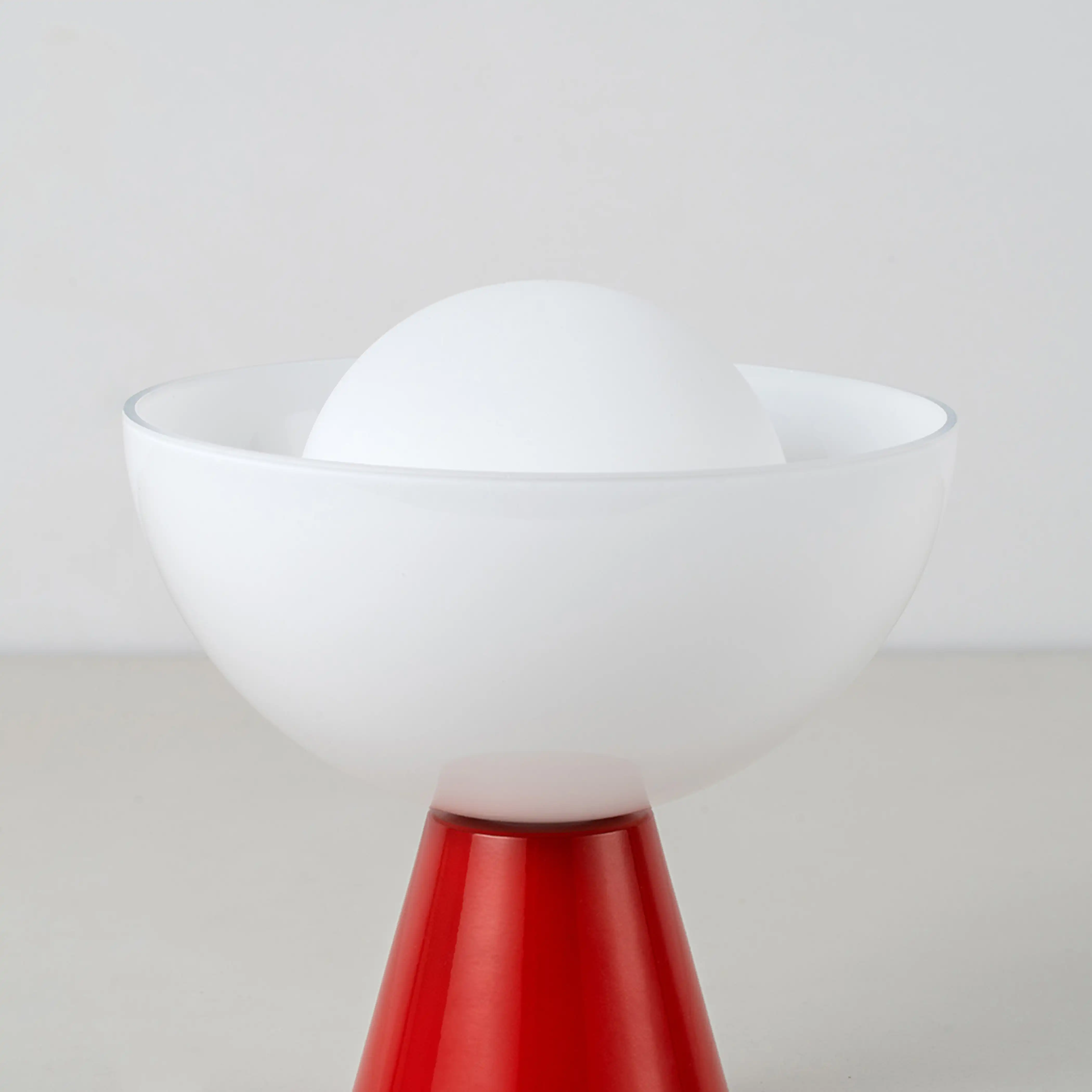 houseof Bowl Cordless Table Lamp | Jam Red - Image 7