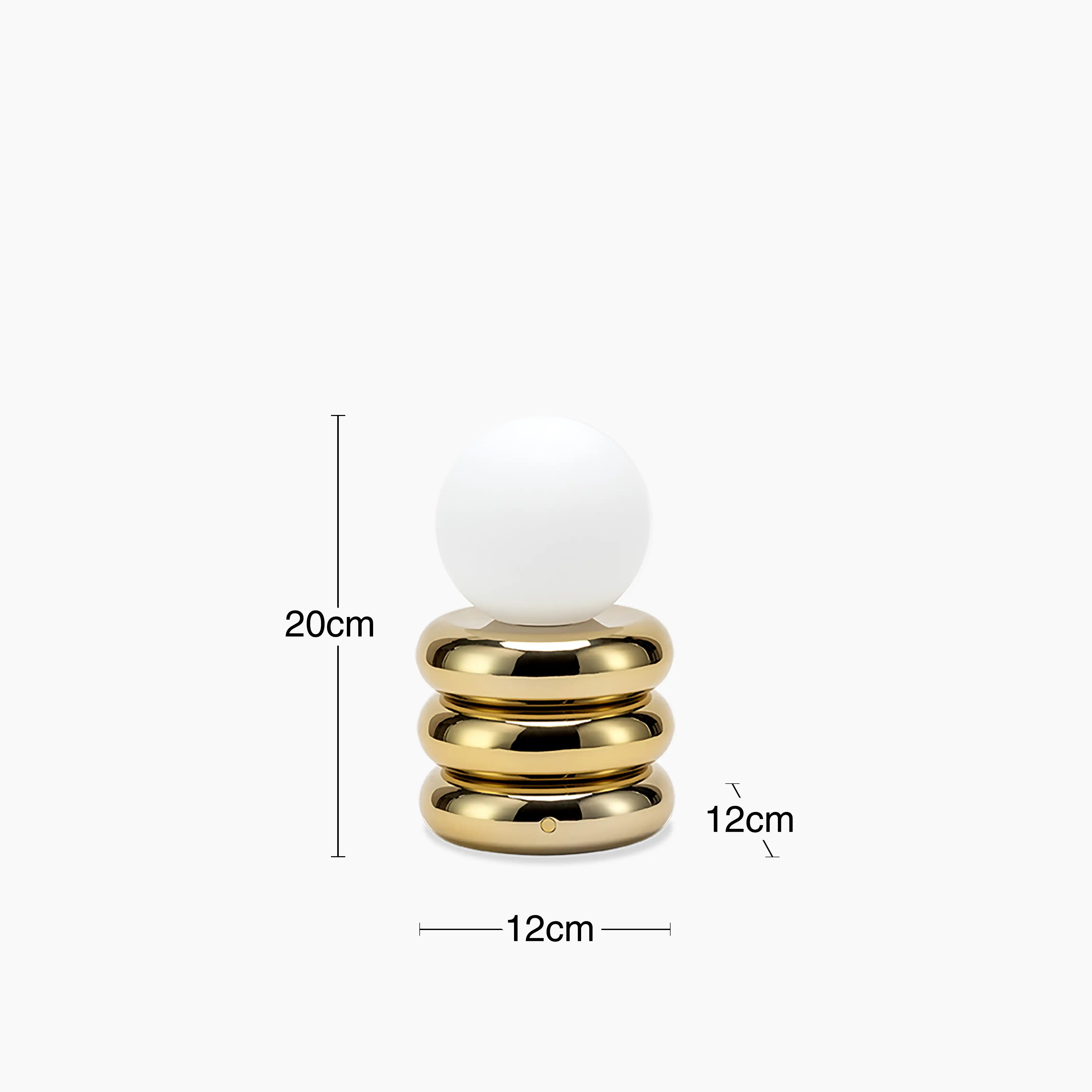houseof Cordless Table Lamp | Brass - Image 12