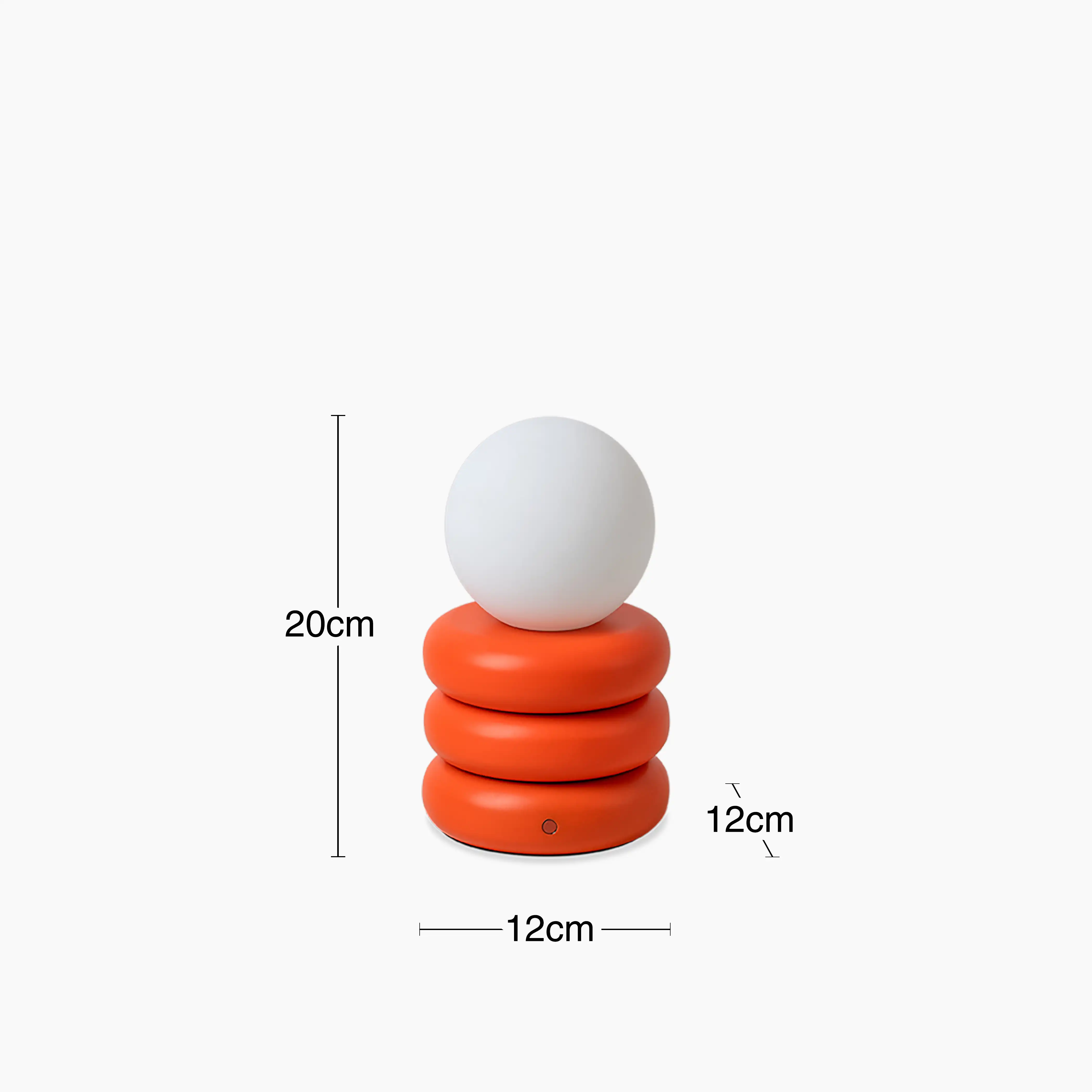 houseof Cordless Table Lamp | Orange Peel - Image 14