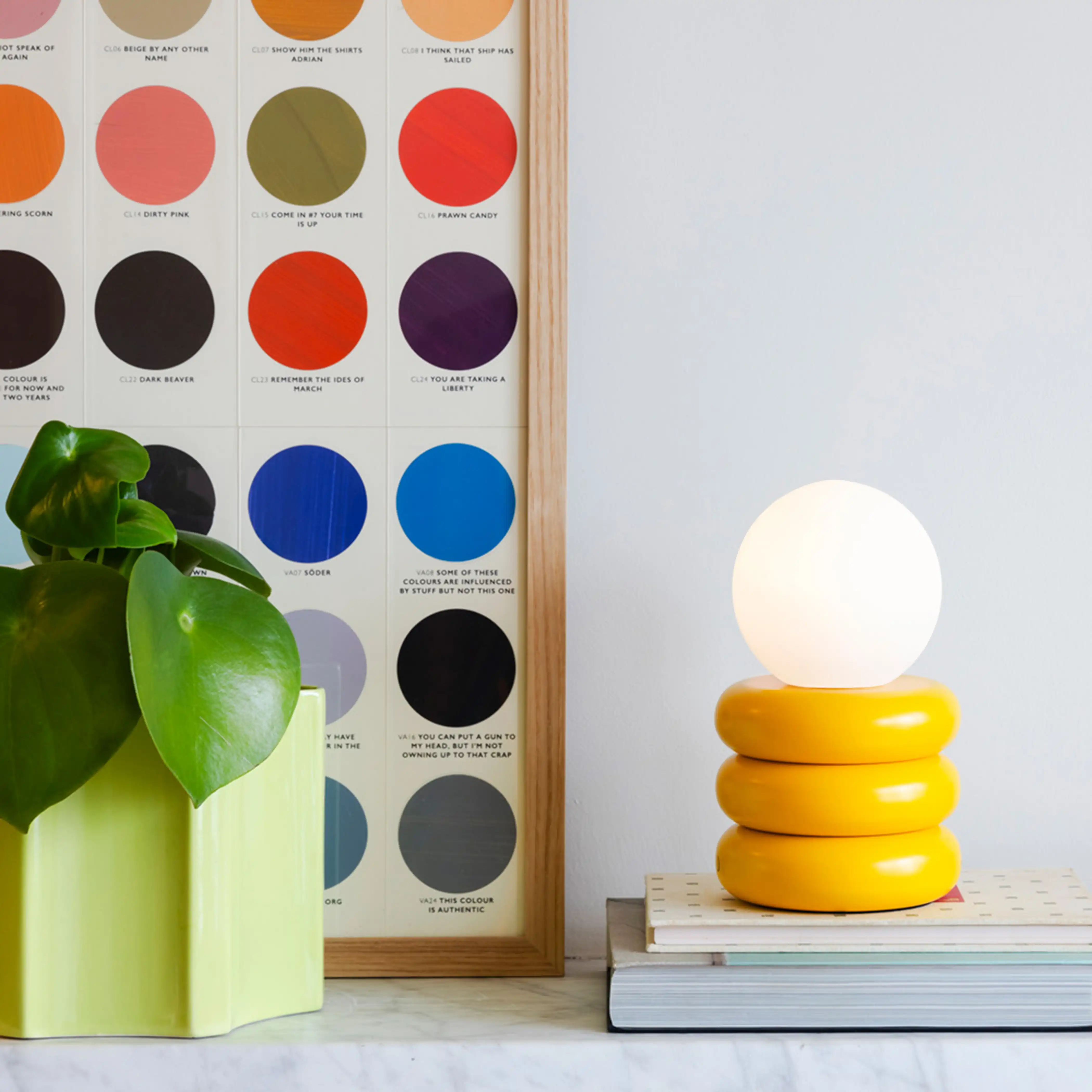 houseof Cordless Table Lamp | Yolk Yellow - Image 2