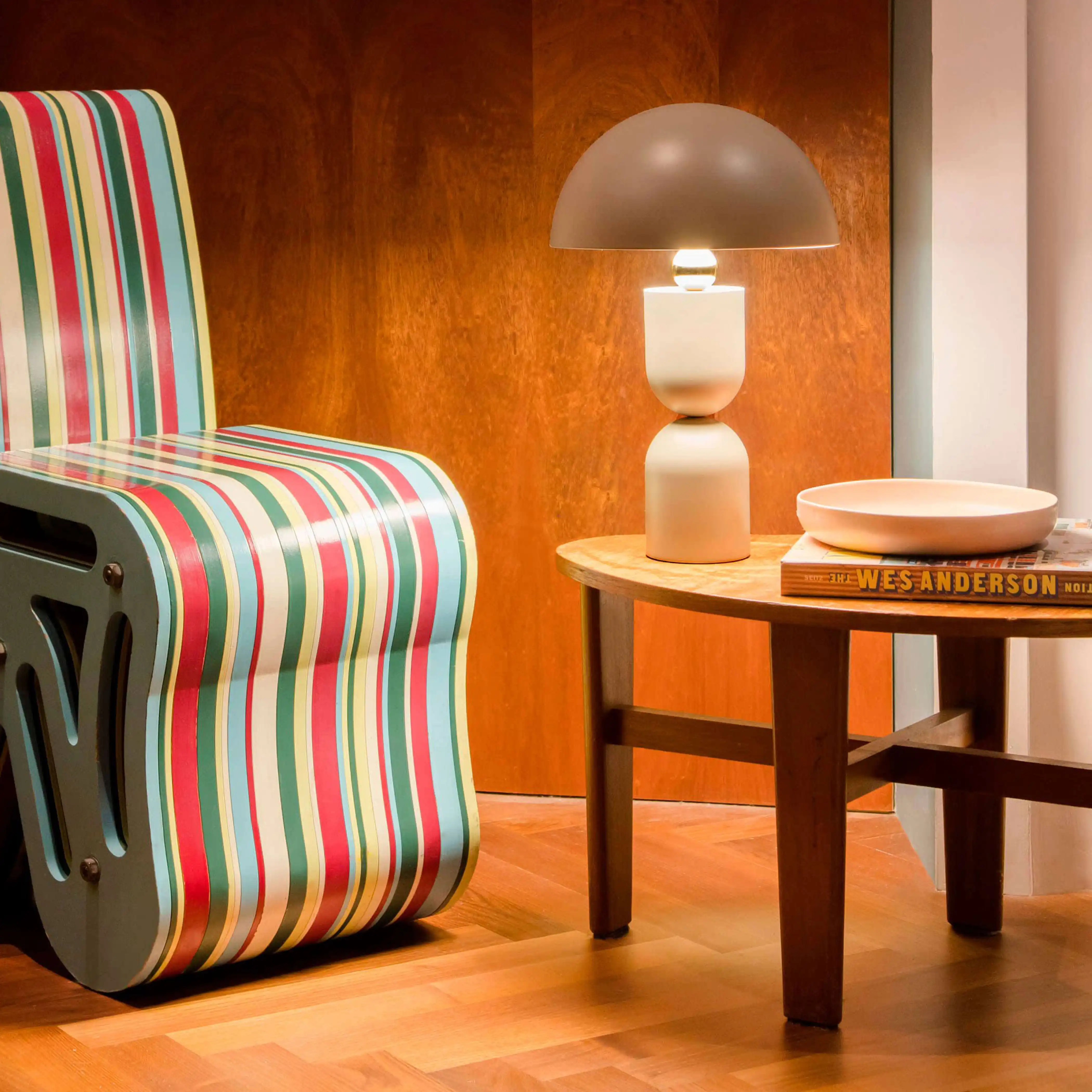 houseof Mushroom Table Lamp | Sand - Image 2