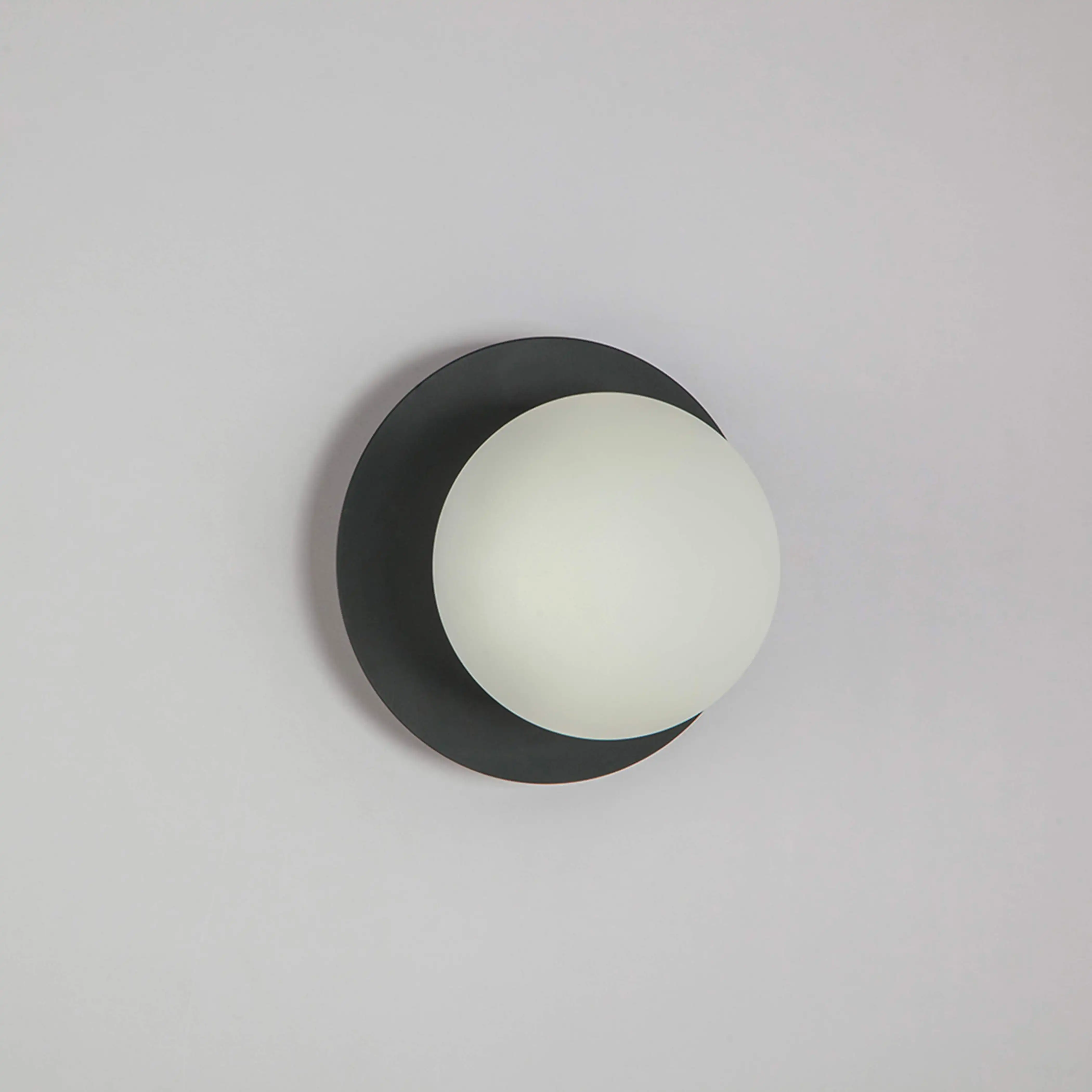 houseof Opal Disk Wall Light | Charcoal - Image 7
