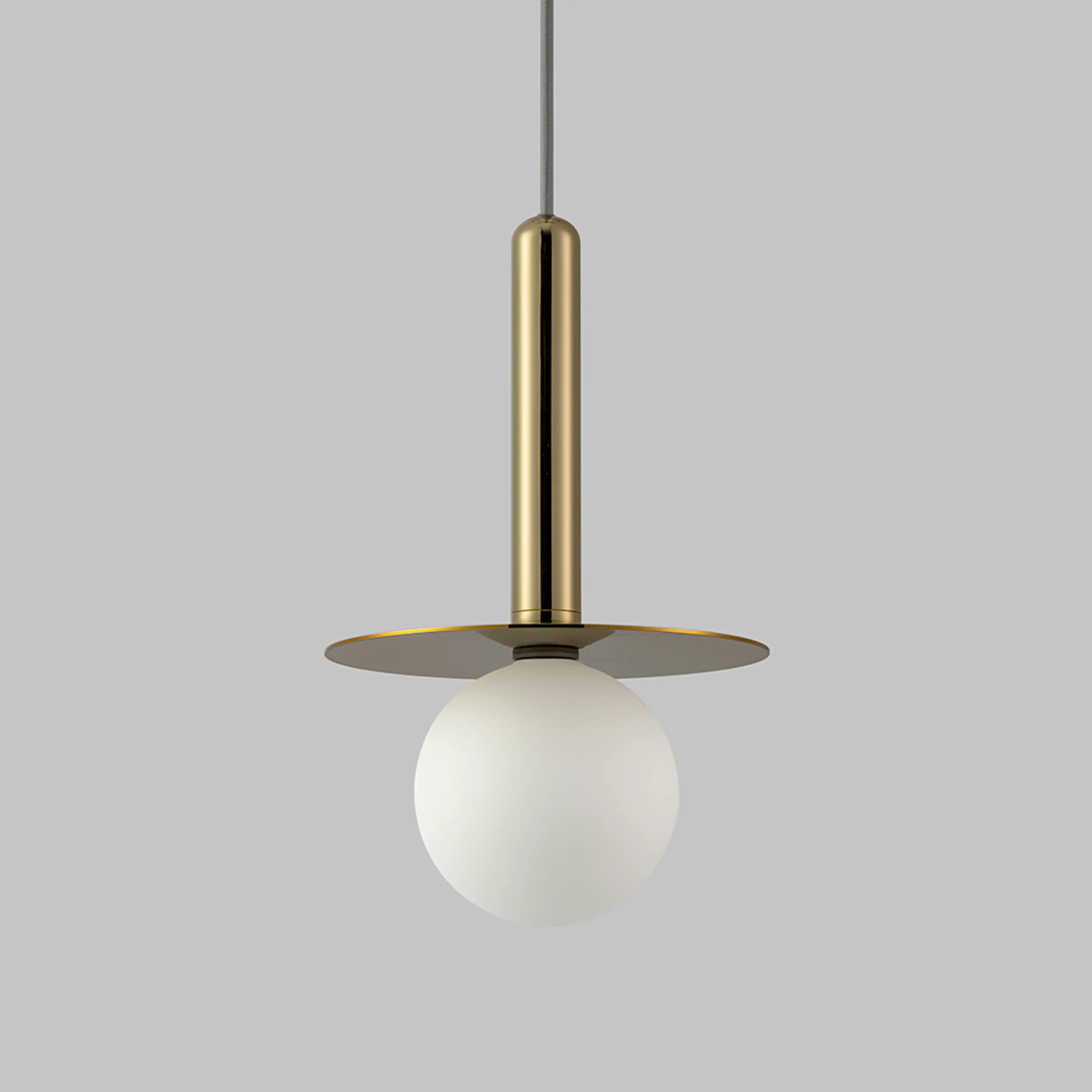 houseof Plate Pendant Light | Brass - Image 3