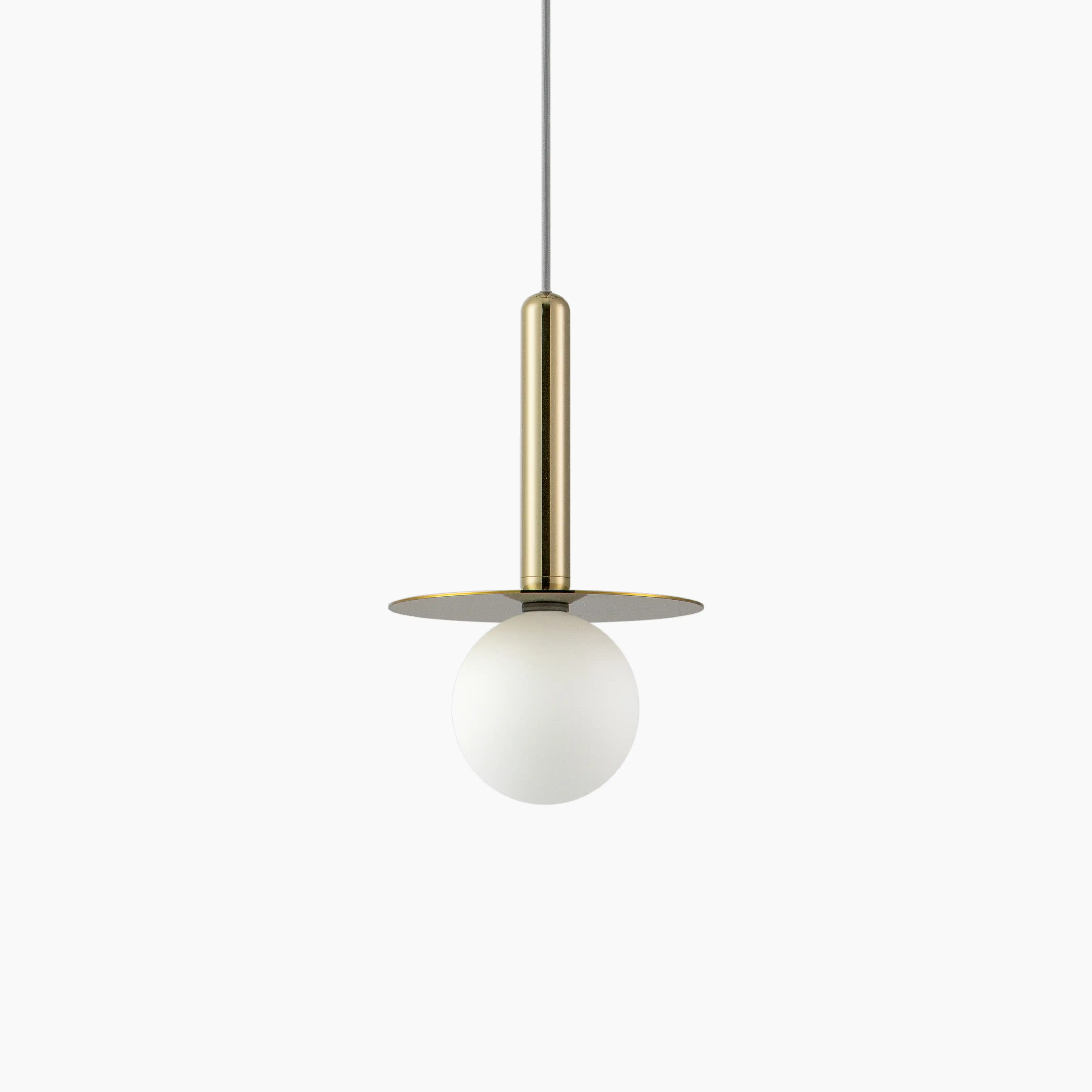 houseof Plate Pendant Light | Brass - Image 7