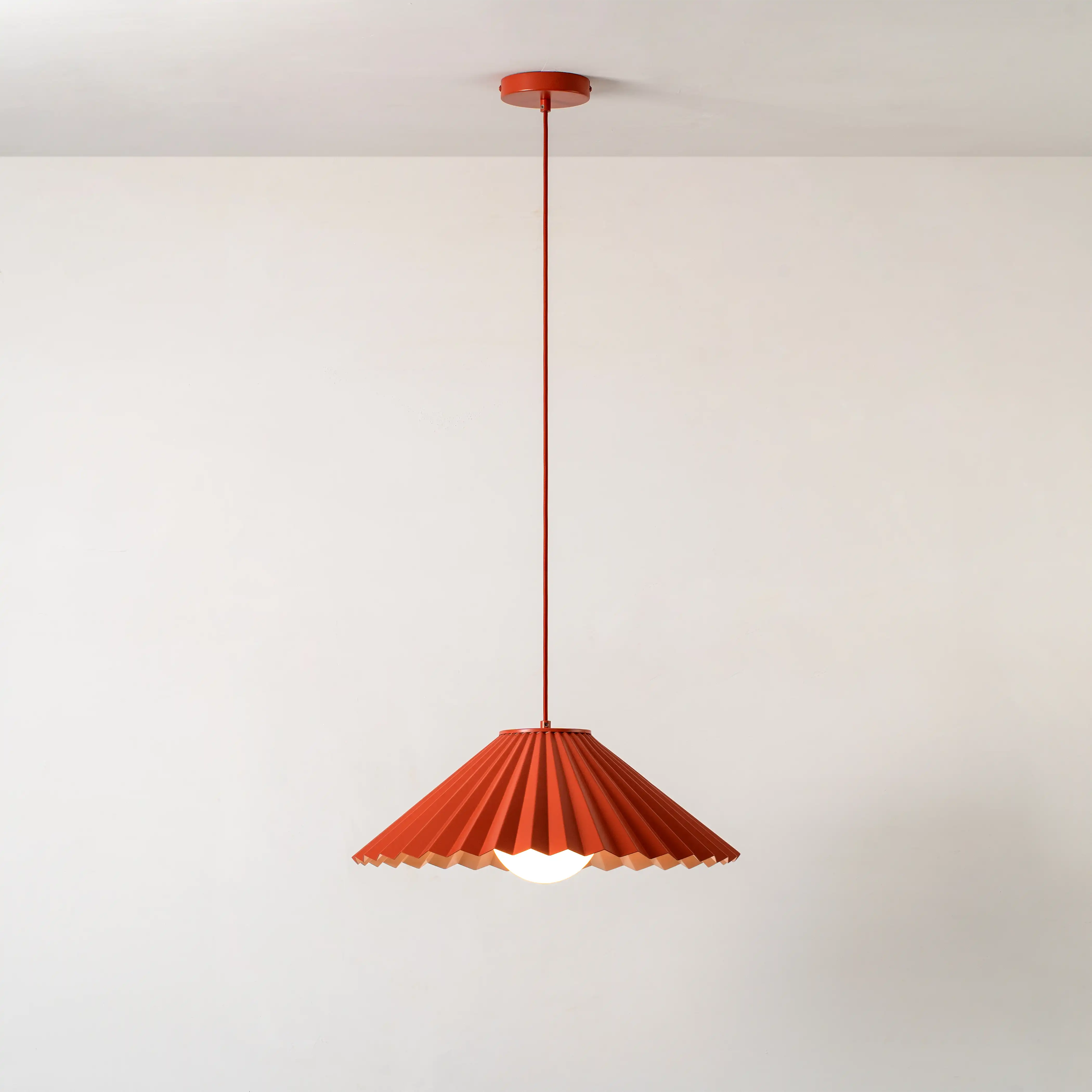 houseof Pleat Ceiling Light | Red - Image 10