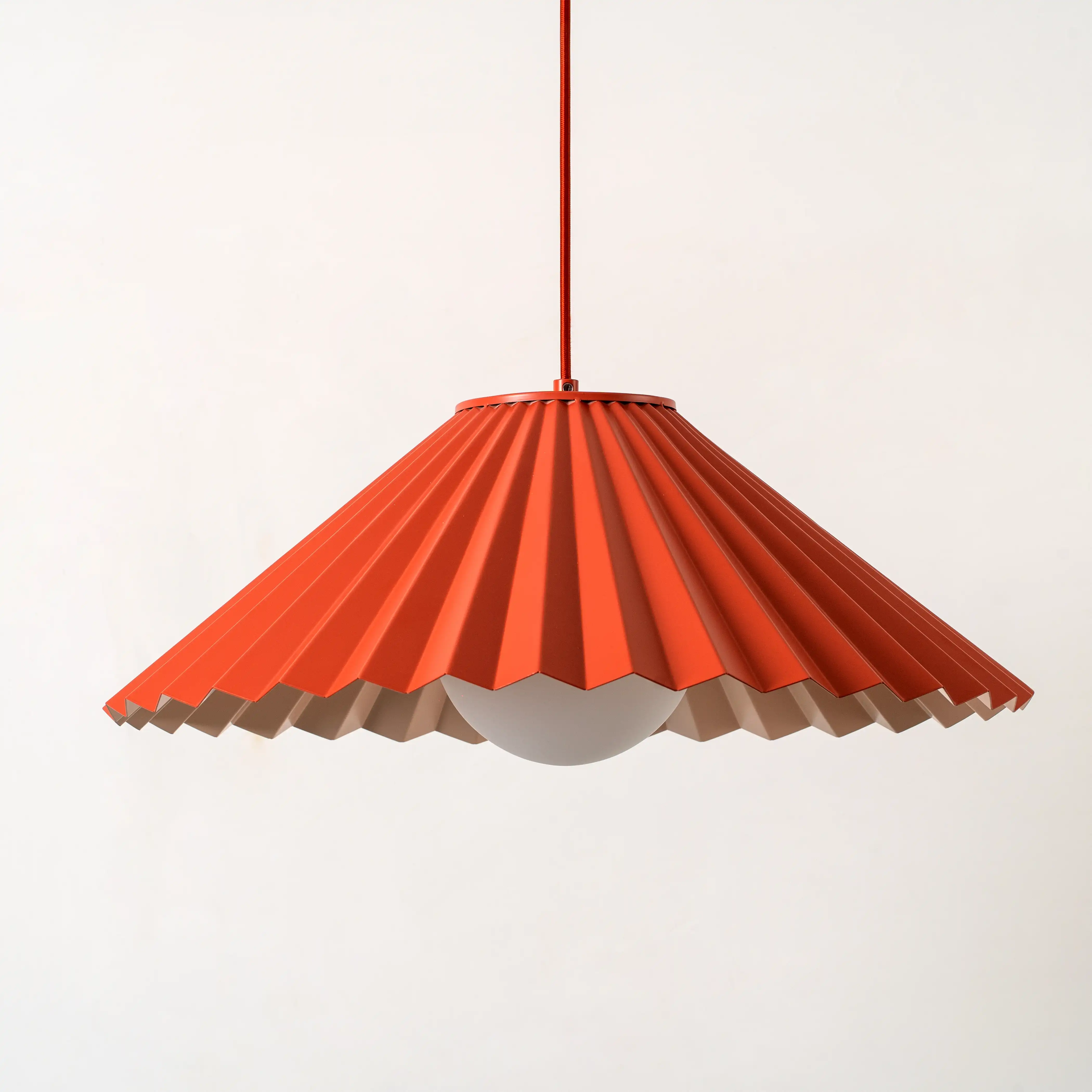 houseof Pleat Ceiling Light | Red - Image 6