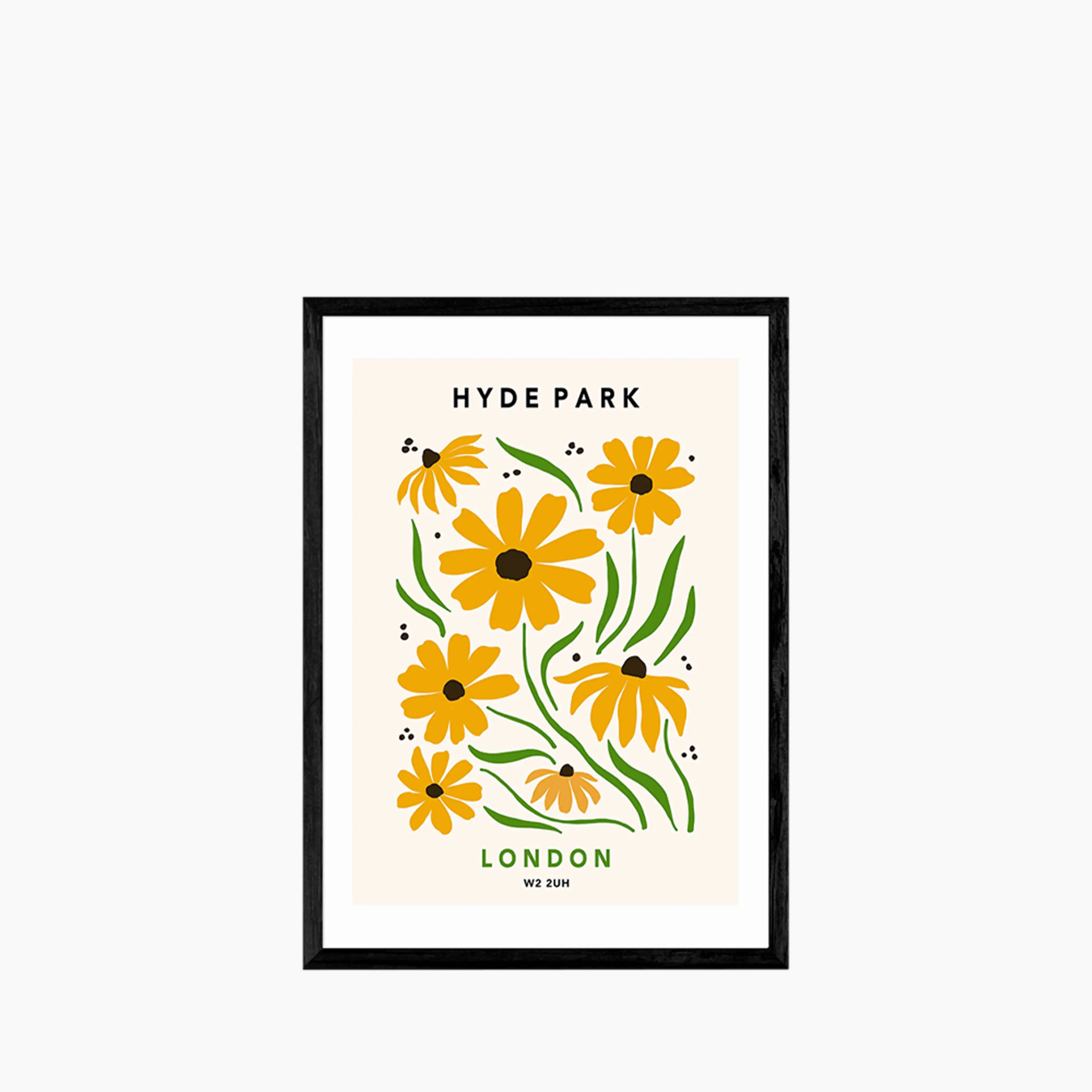 Hyde Park In Summer Graphic  Print - Image 3