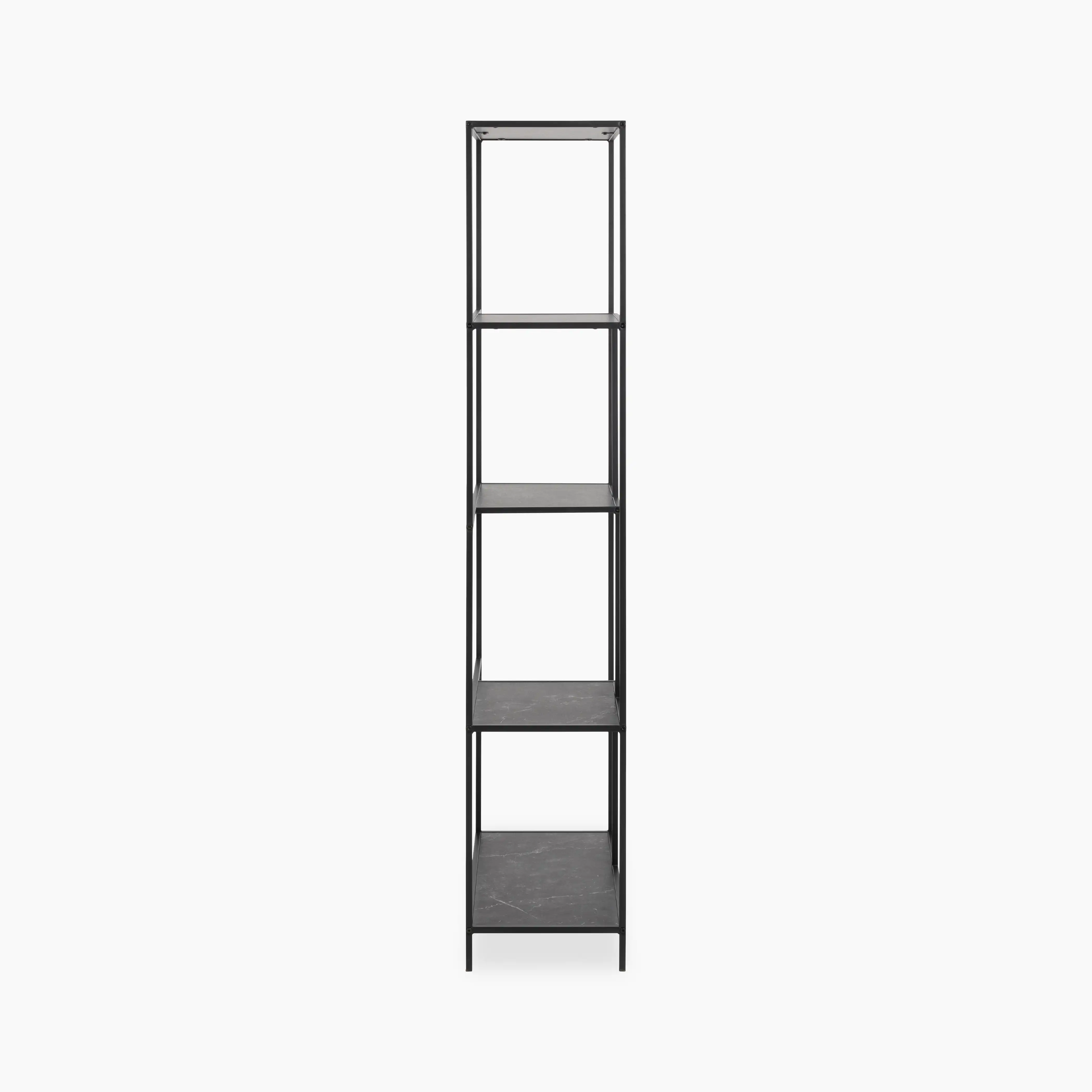 Infinity Wooden Bookcase | Black - Image 3