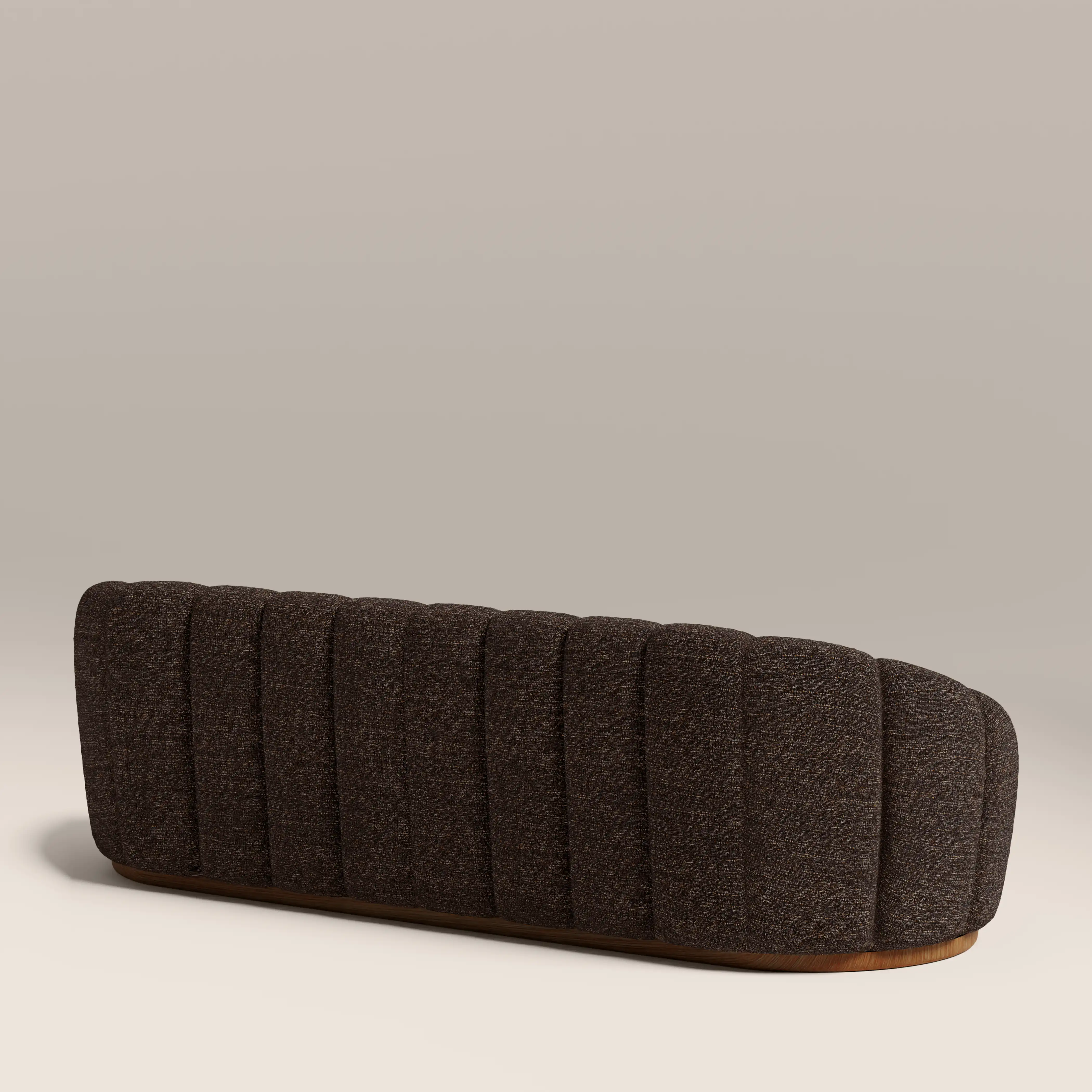 Ivy 3 Seater Sofa | Speckled Espresso Boucle - Image 6