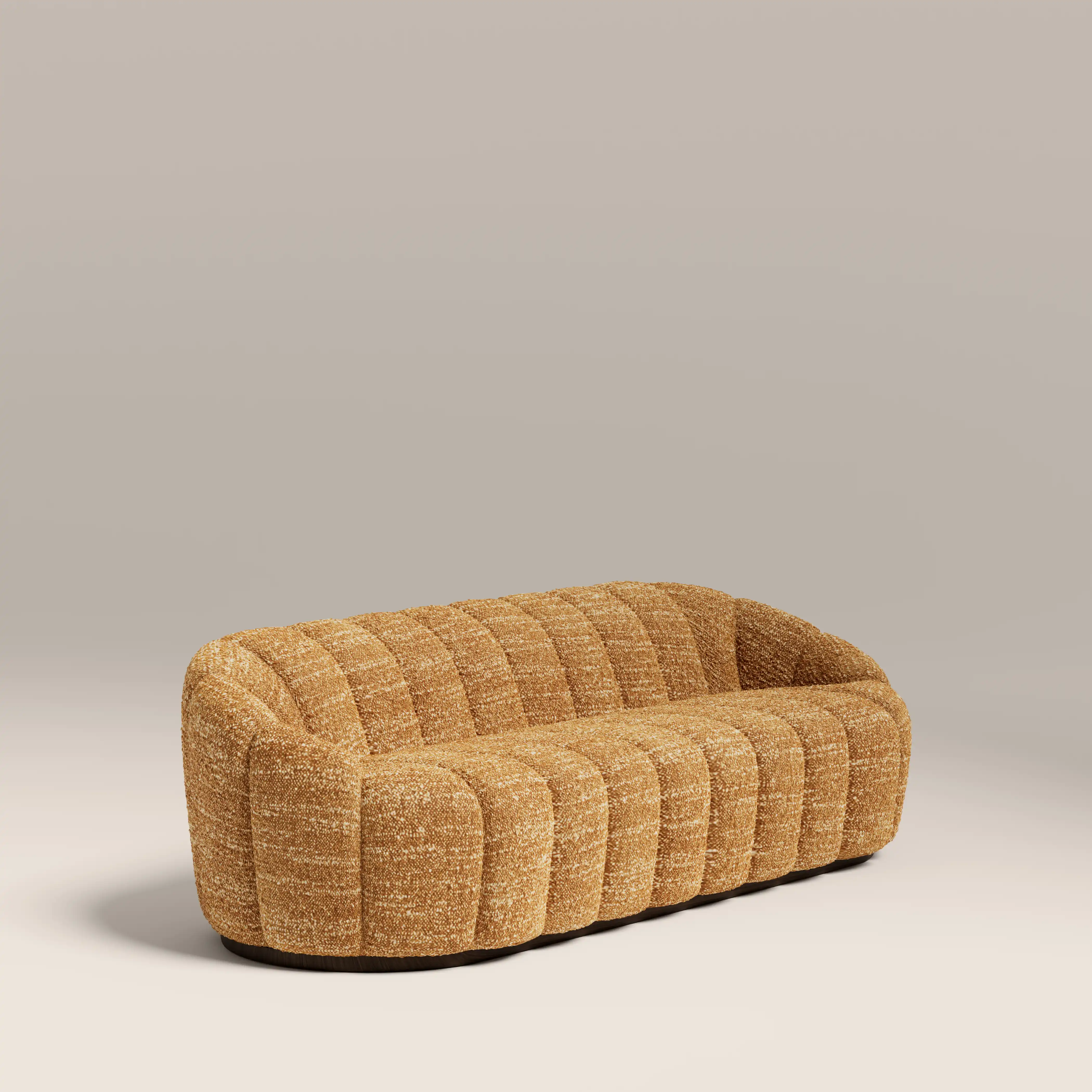Ivy 3 Seater Sofa | Speckled Honey Sustainable Boucle - Image 2