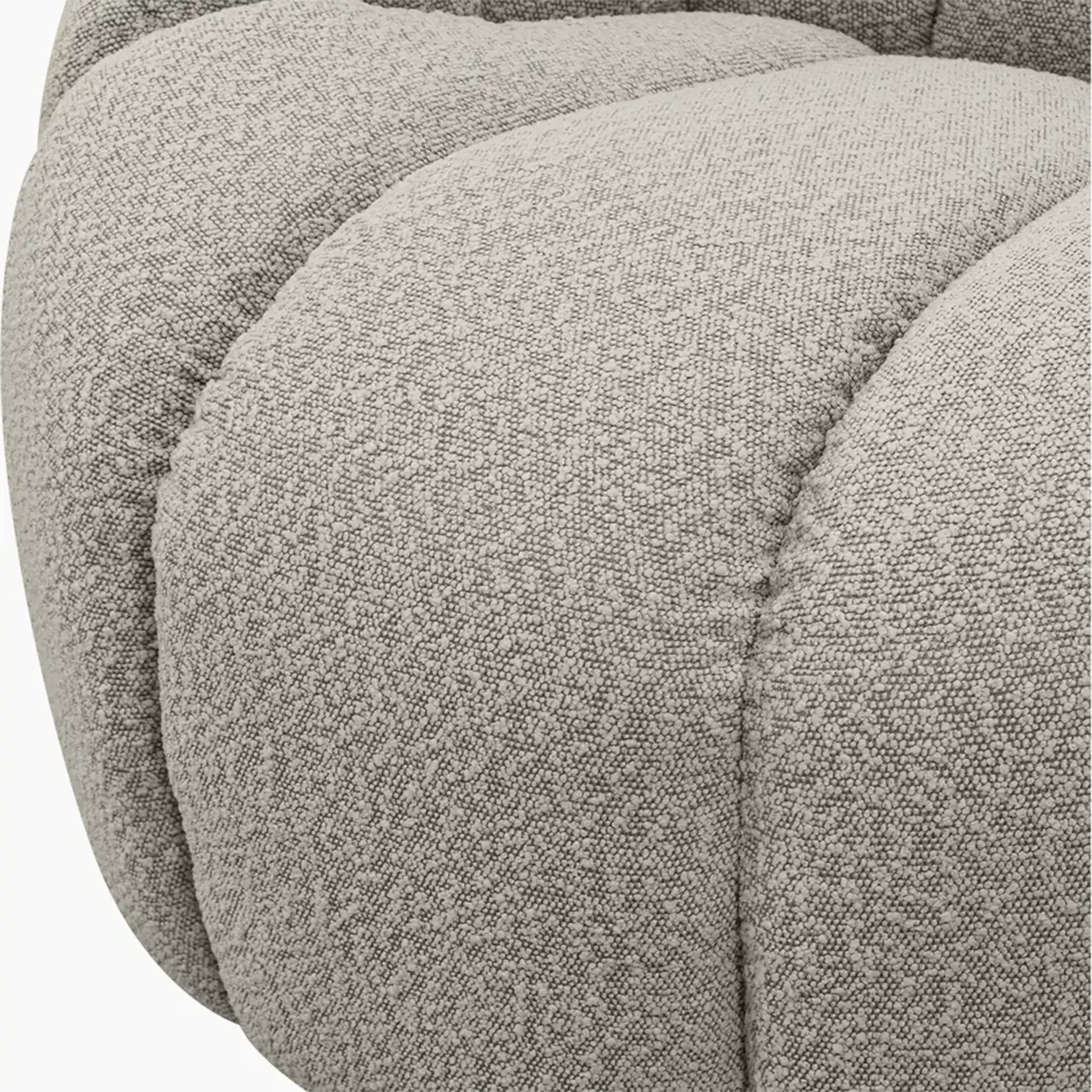 Ivy Swivel Armchair | Speckled Stone Sustainable Boucle & Walnut - Image 8