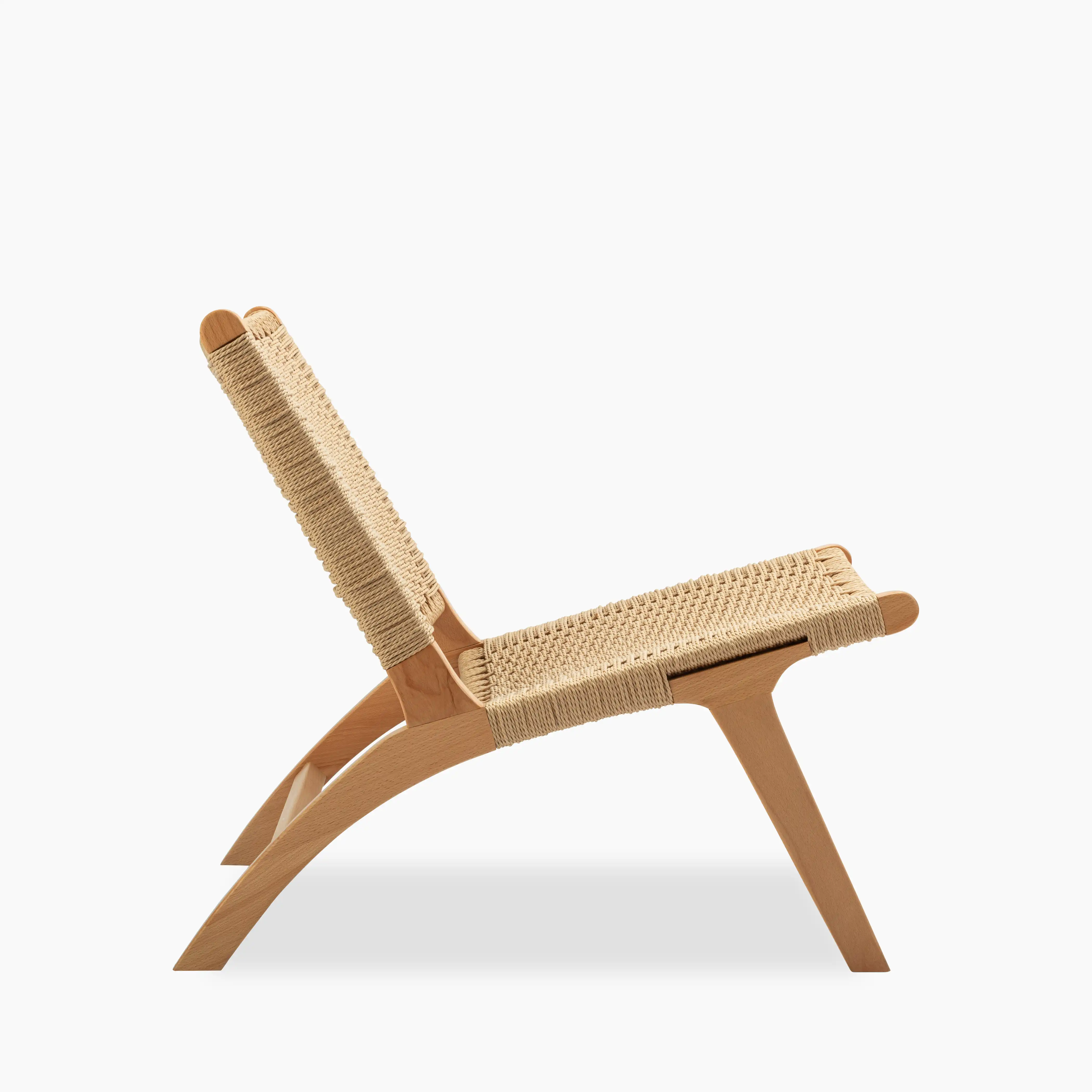 Jensen Accent Chair | Natural Weave & Oak - Image 4