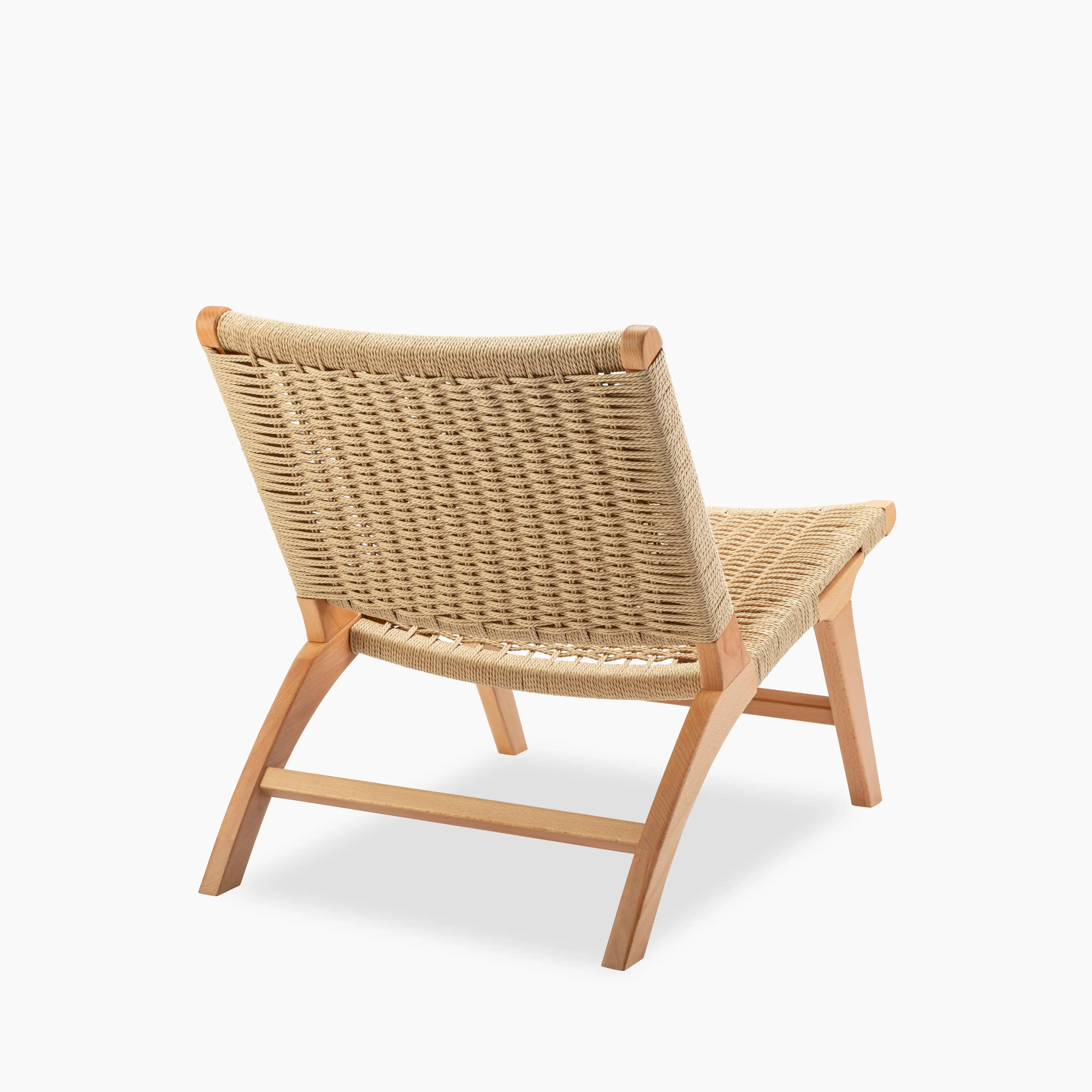 Jensen Accent Chair | Natural Weave & Oak - Image 6