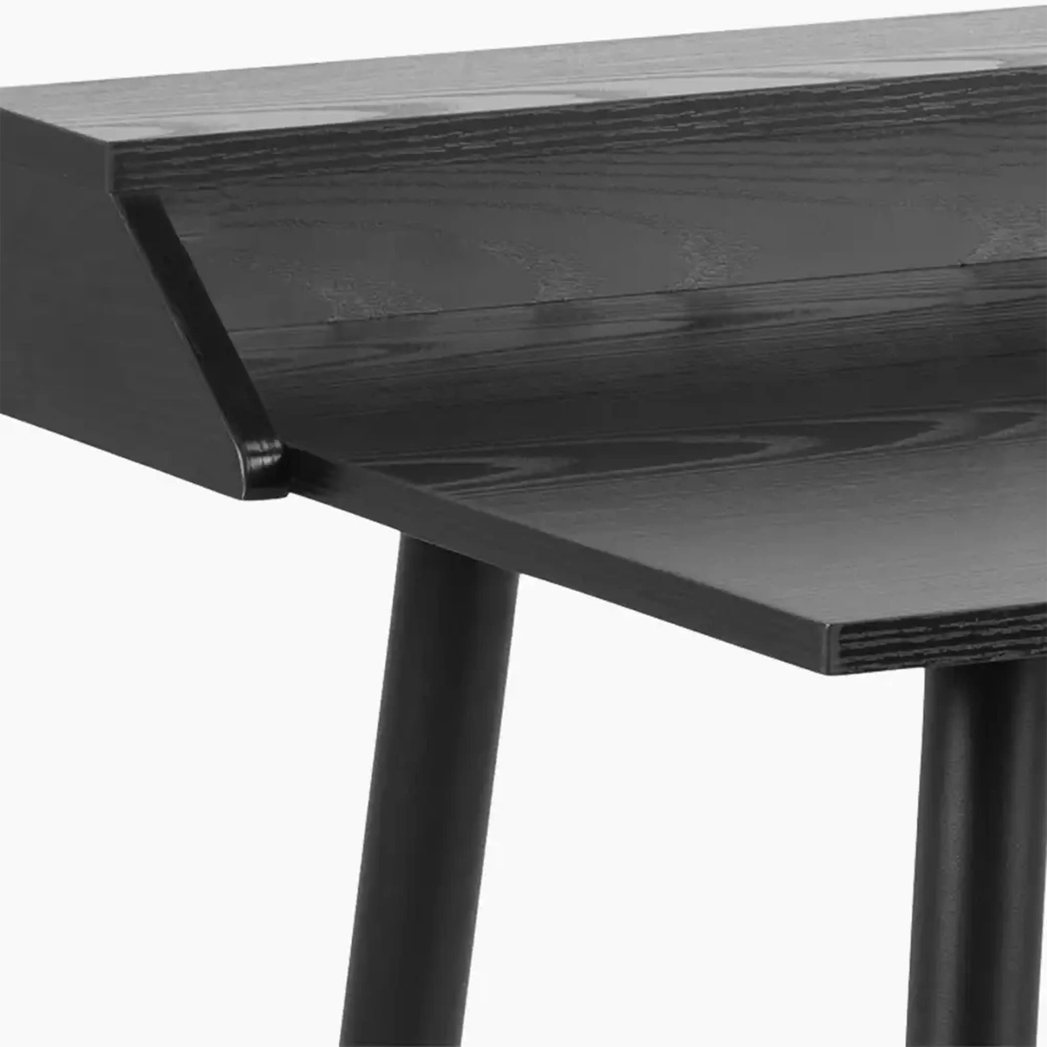 Joe Wooden Desk | Black - Image 4