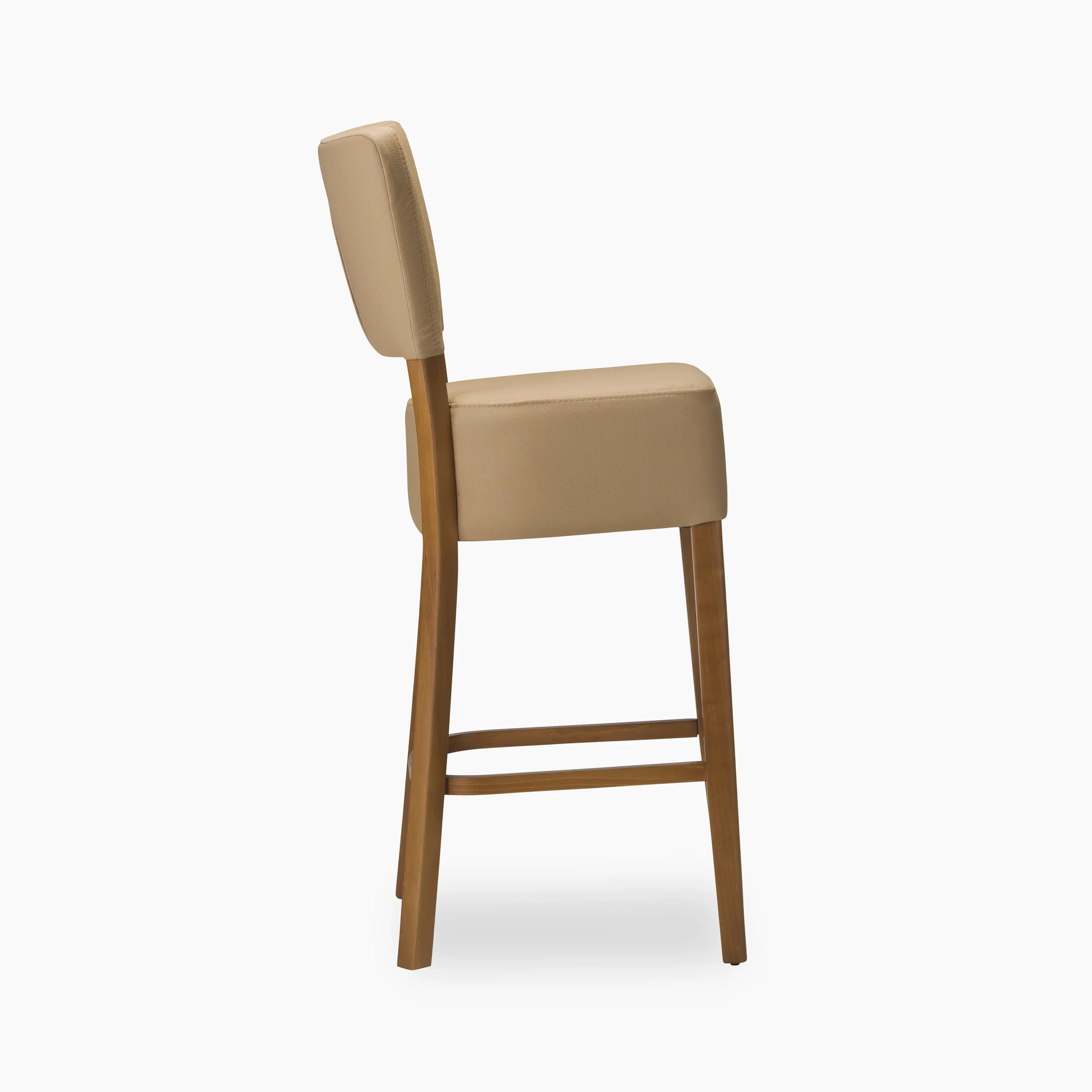 Kali Wooden Bar Stool - Image 2