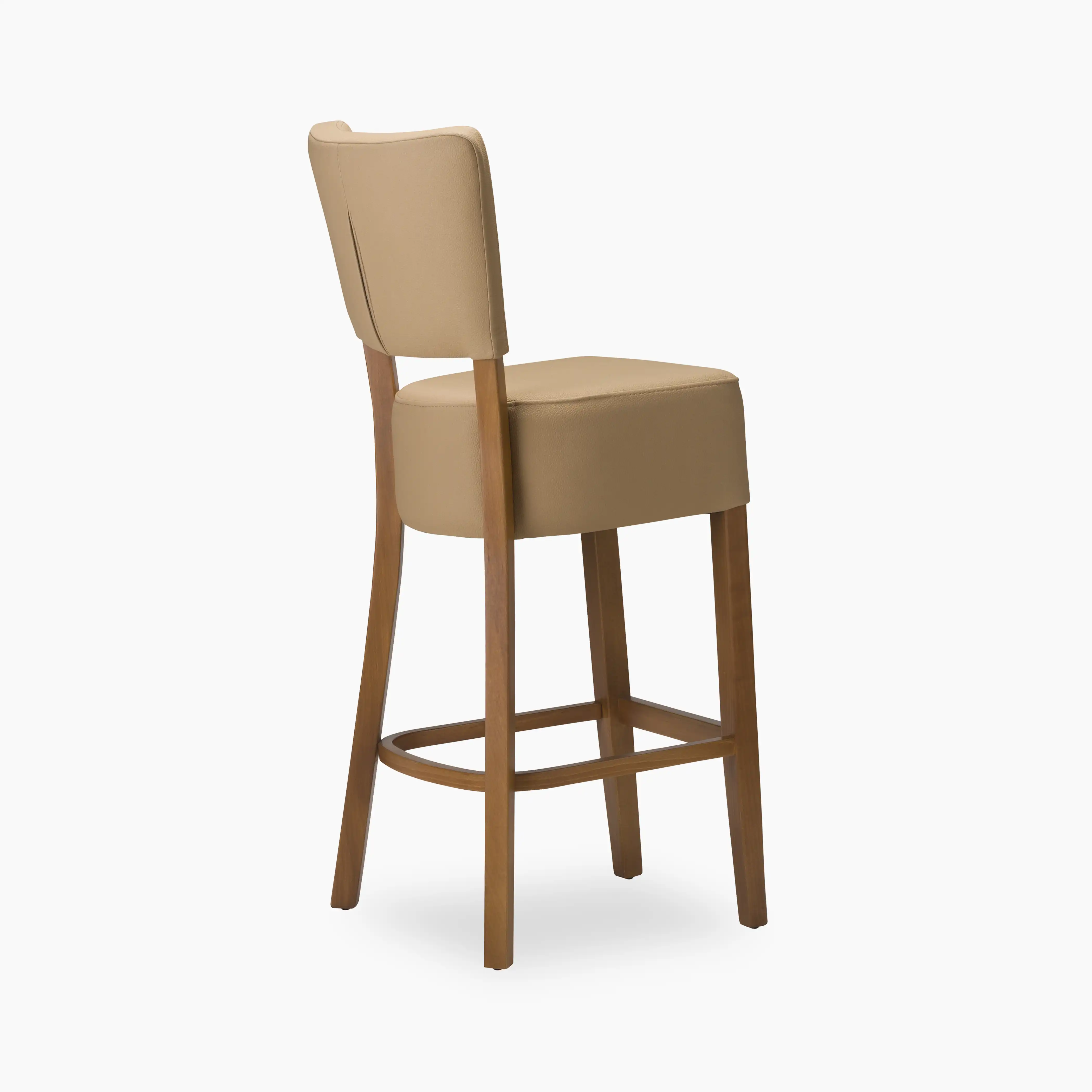 Kali Wooden Bar Stool - Image 3