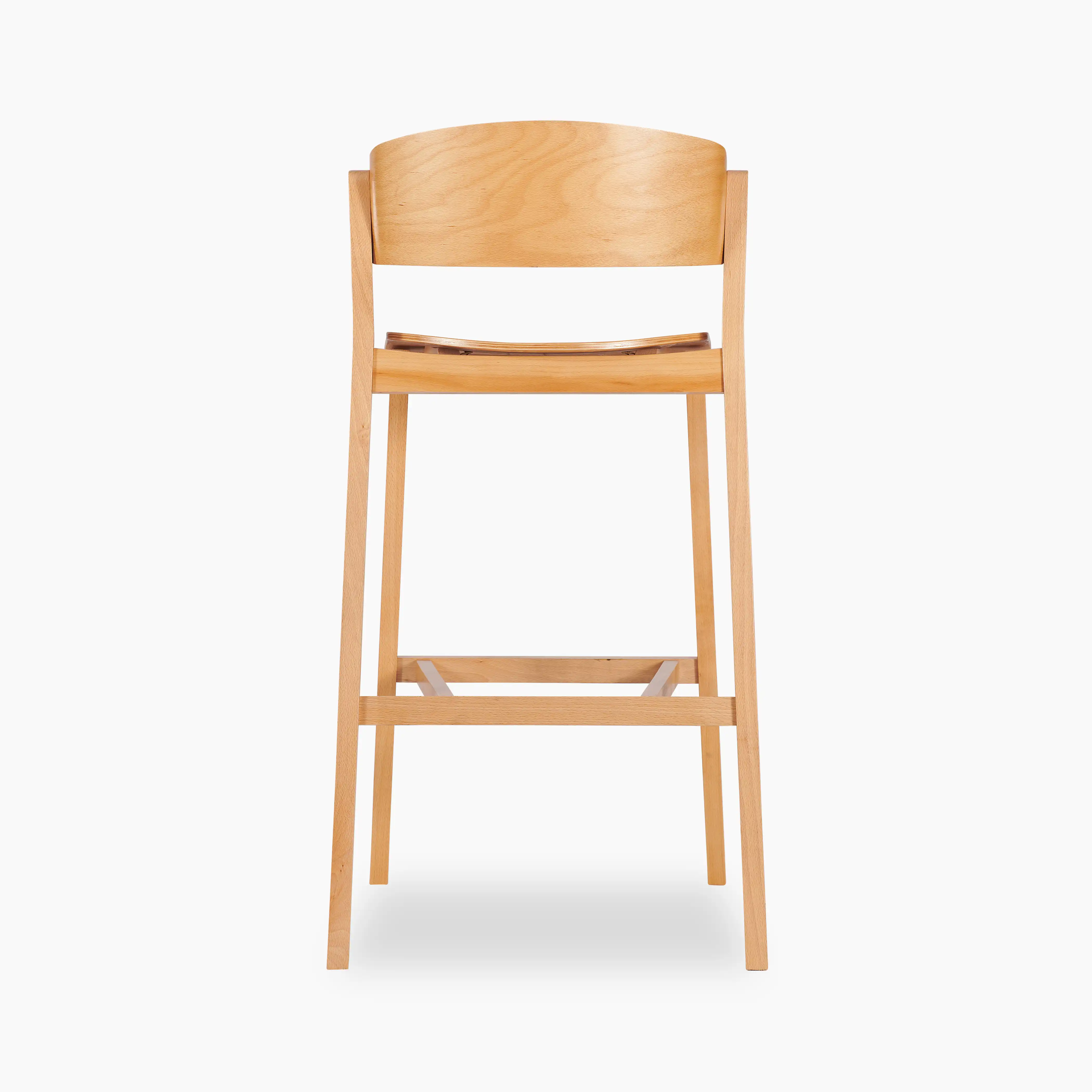 Kris Wooden Bar Stool - Image 3