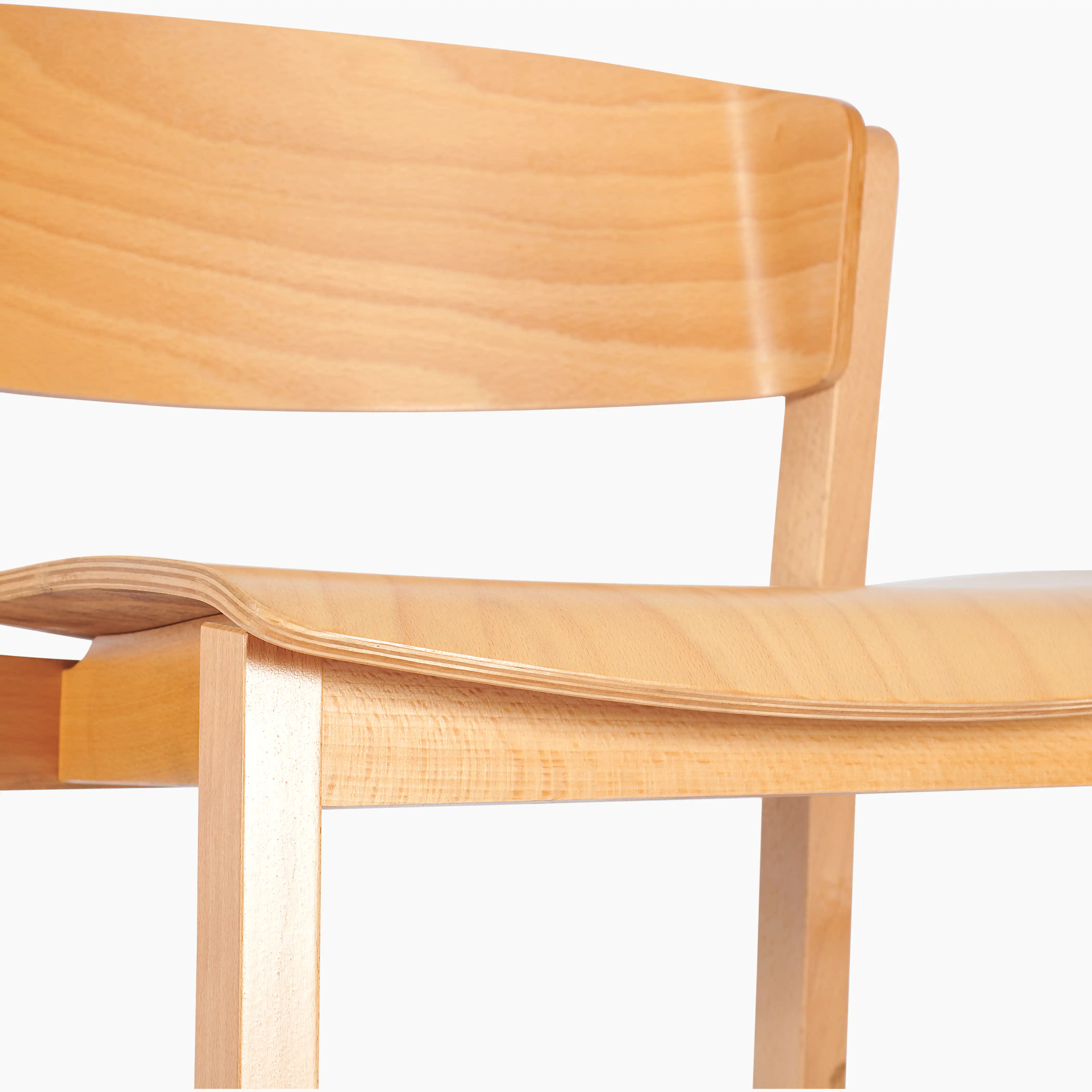 Kris Wooden Bar Stool - Image 5