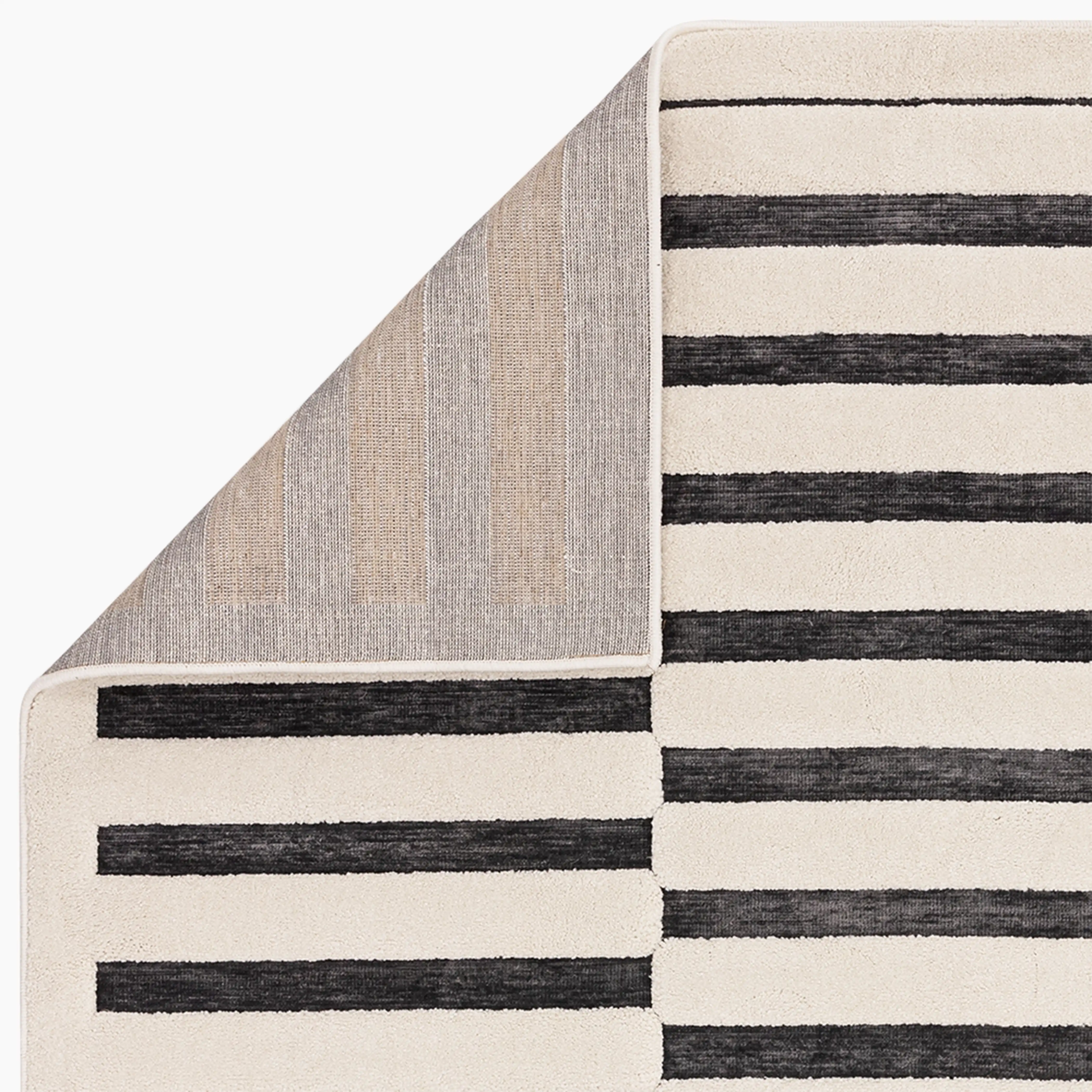 Landon Rug | Charcoal & Ivory - Image 5