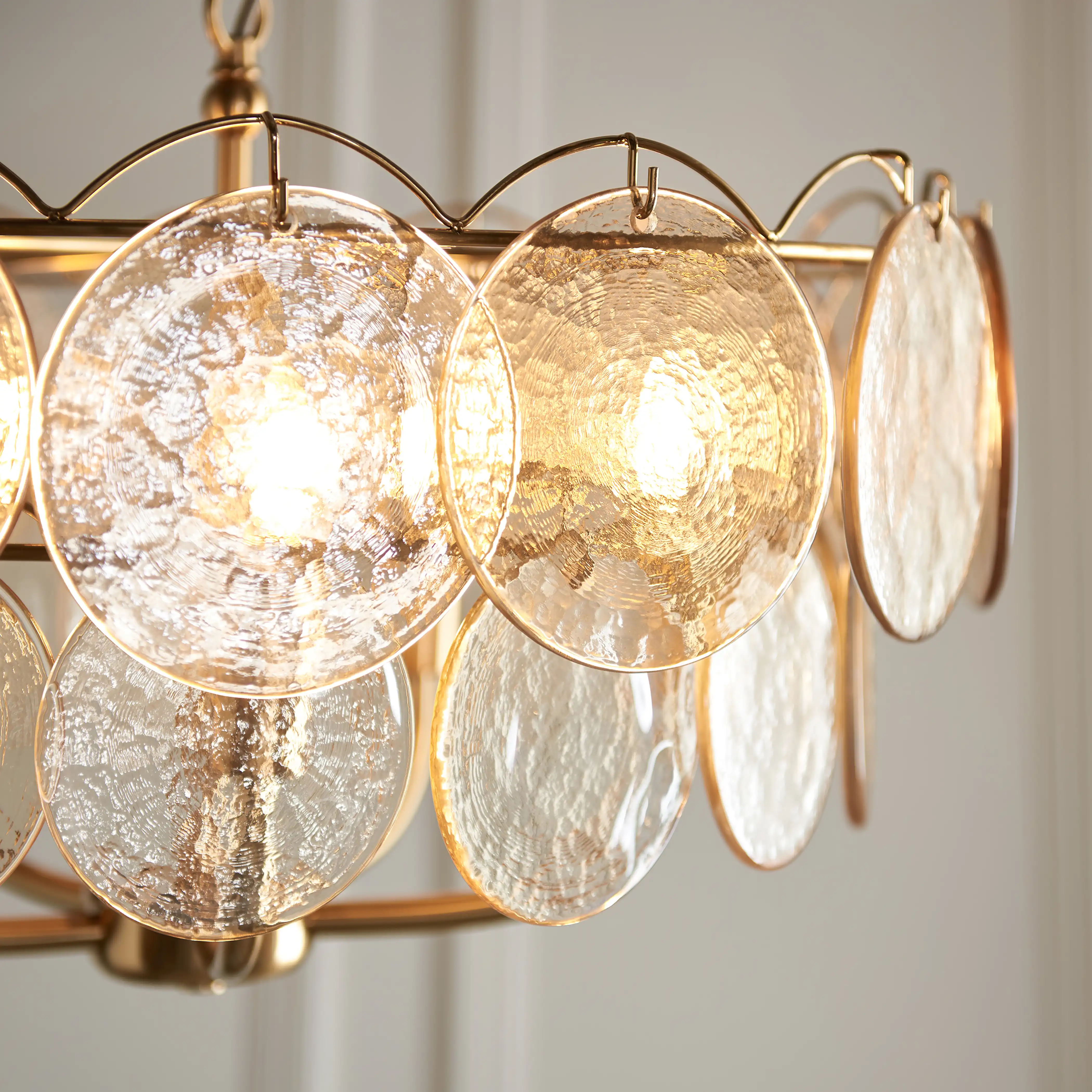 Lenora 5 Light Pendant Light | Brass - Image 4